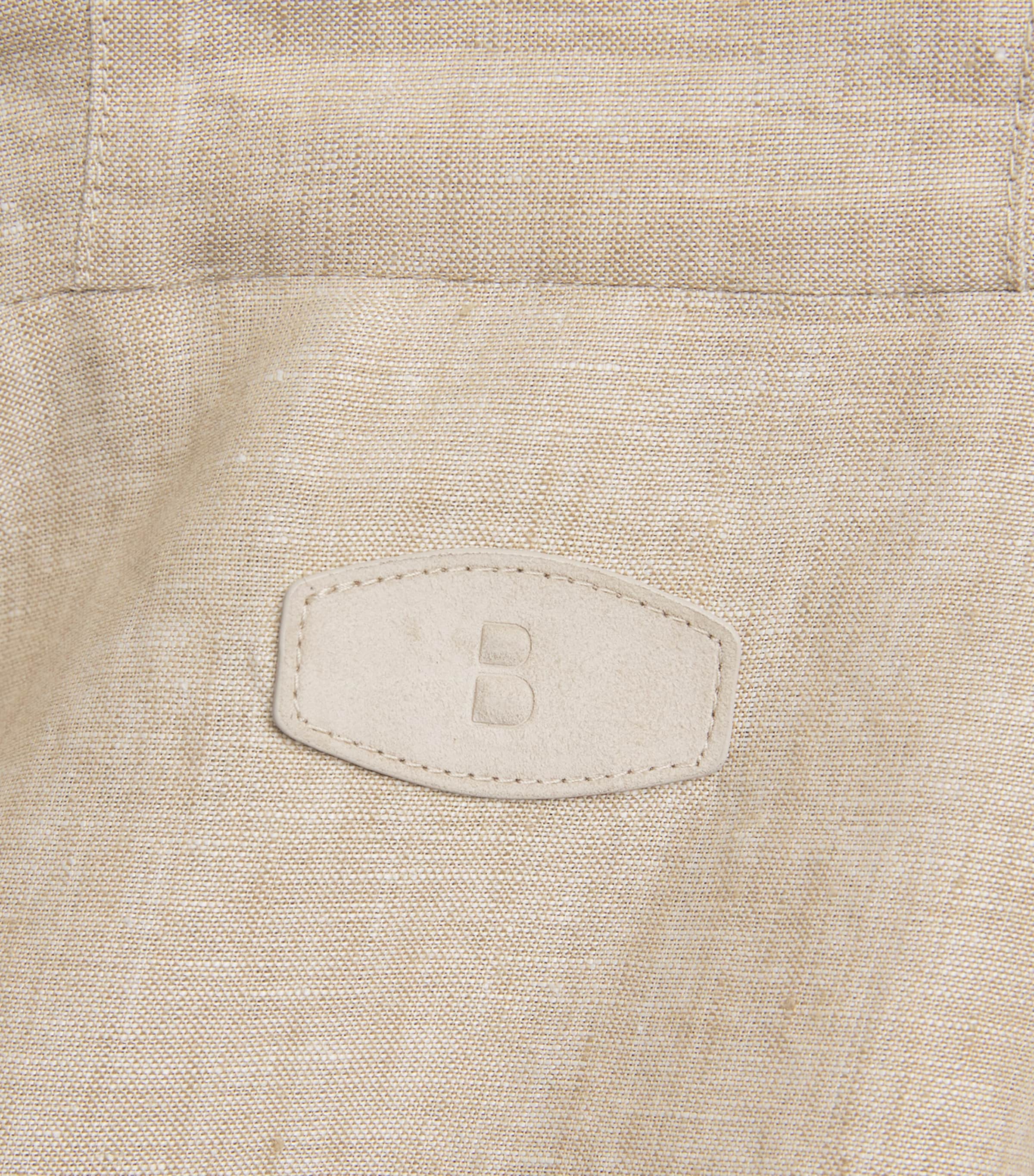 Linen Hooded Jacket 164 SAND Image 6