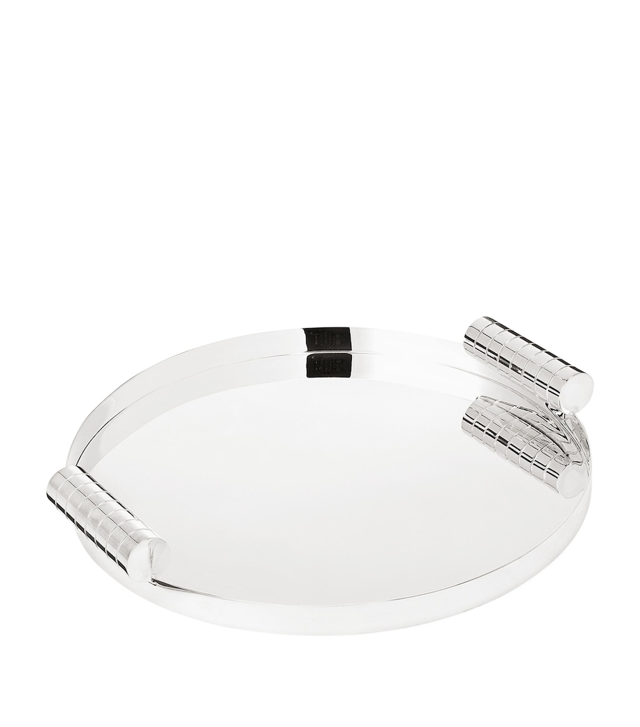 Silver-Plated Montgomery Tray (30cm) SILVER Image 1