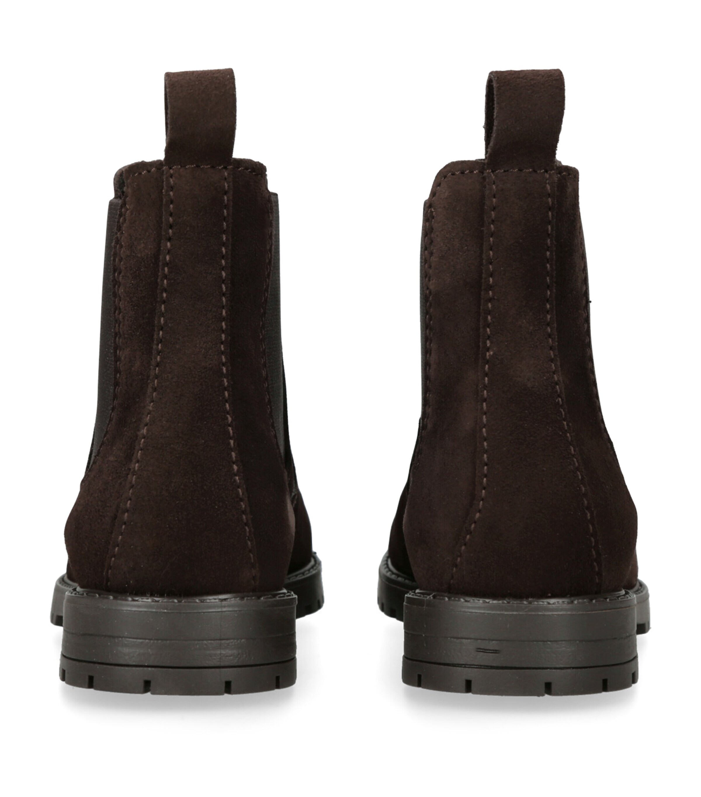 Suede Oscar Boots DARK BROWN Image 2