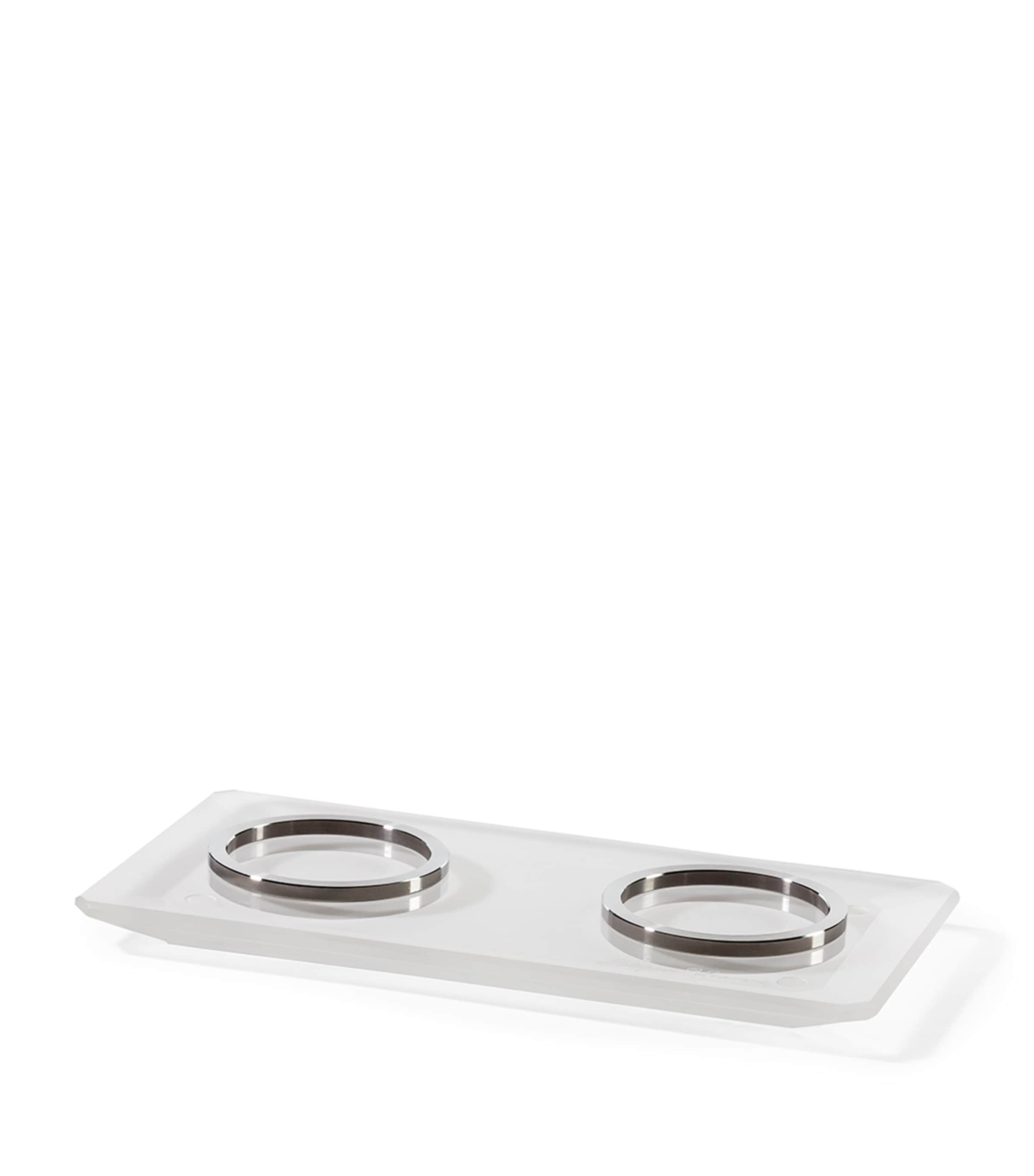 Lalique Versailles Cruet Tray (20cm x 10.5cm) | Dining | Serveware | Serving Trays | Glassware | Decanters & Carafes | Designers | Lalique