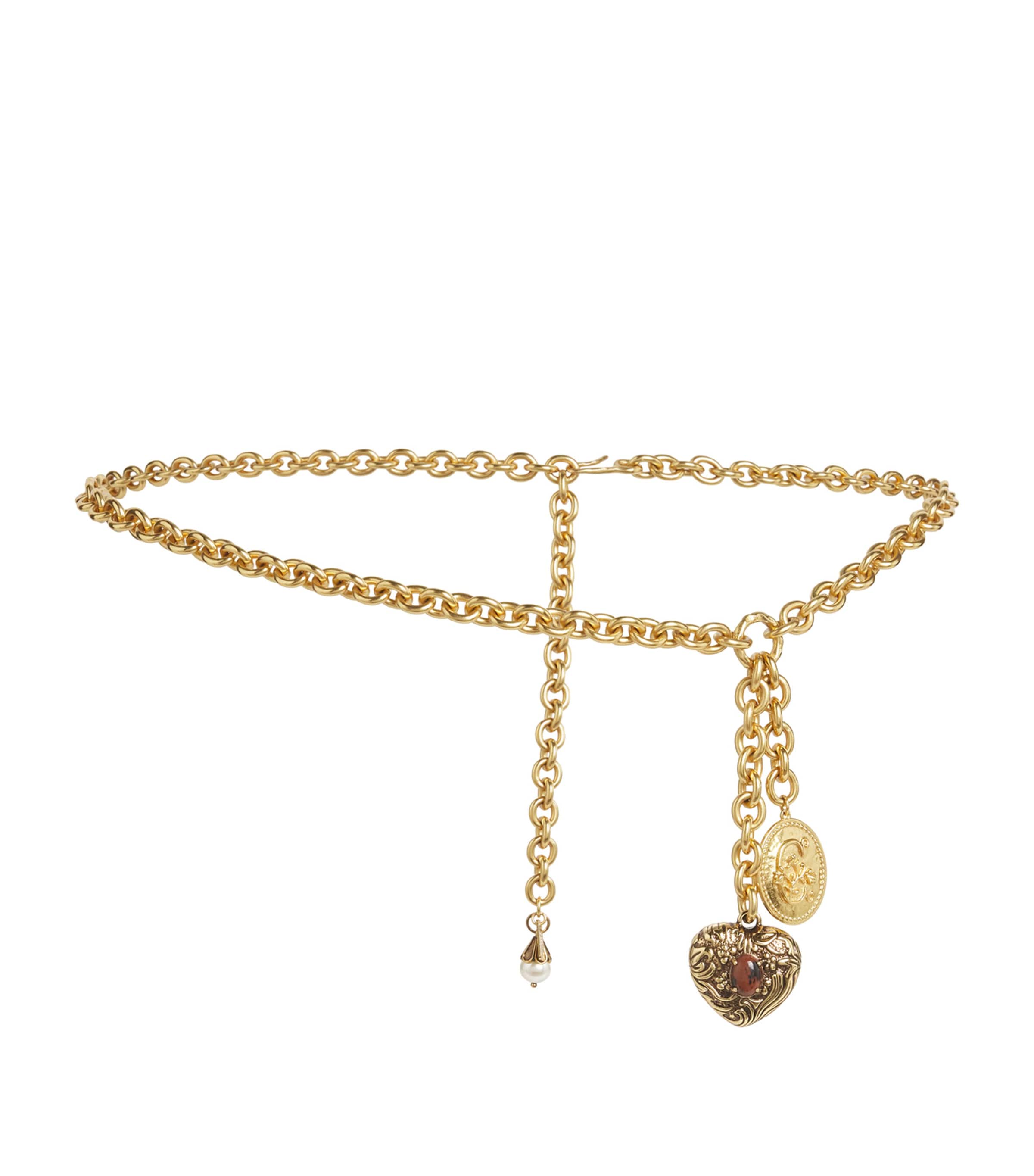 Tbd Gold Chain Heart Belt main image 1