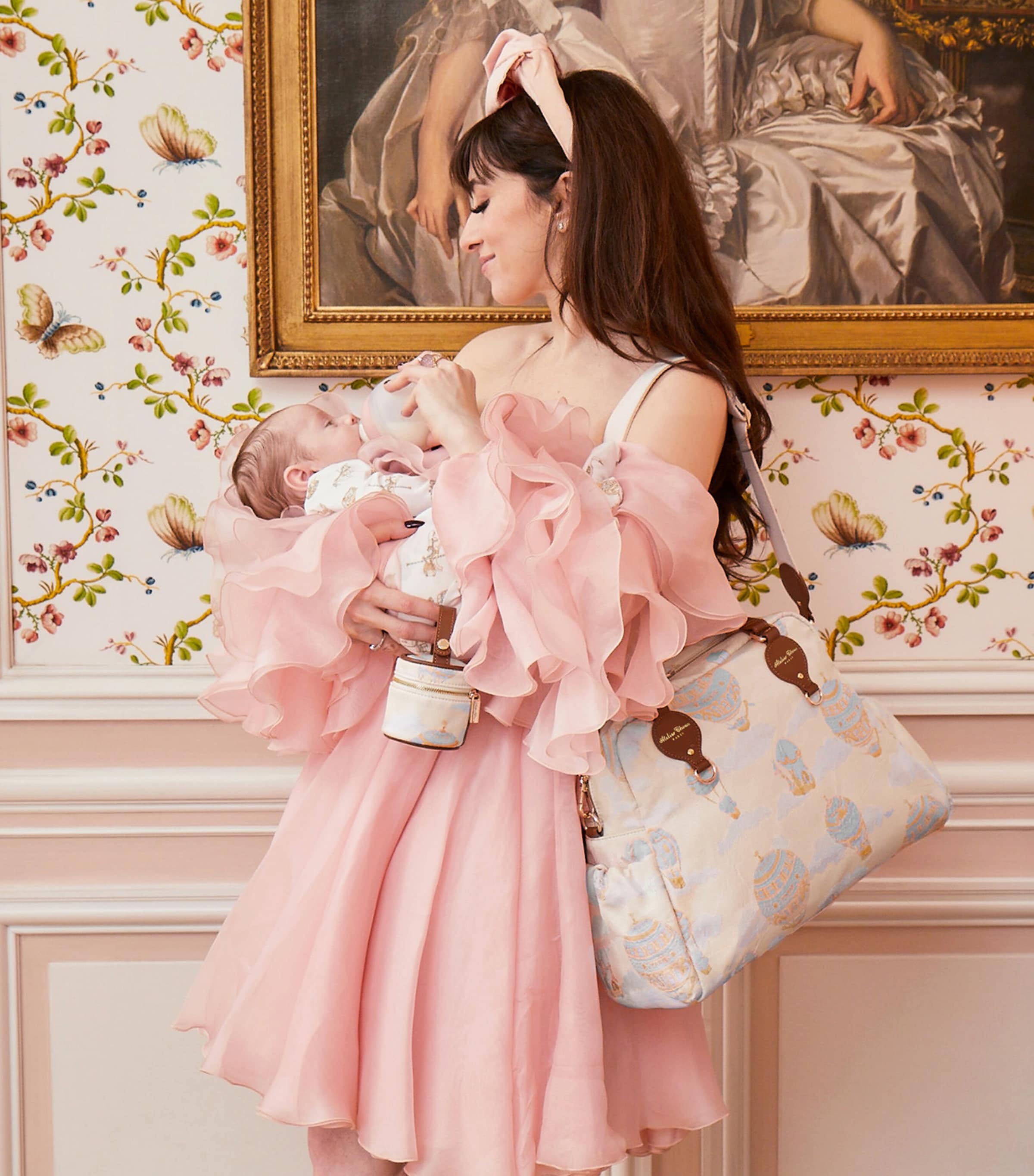 Changing Bag and Mat Set BLUE HOT AIR BALLOON Image 8