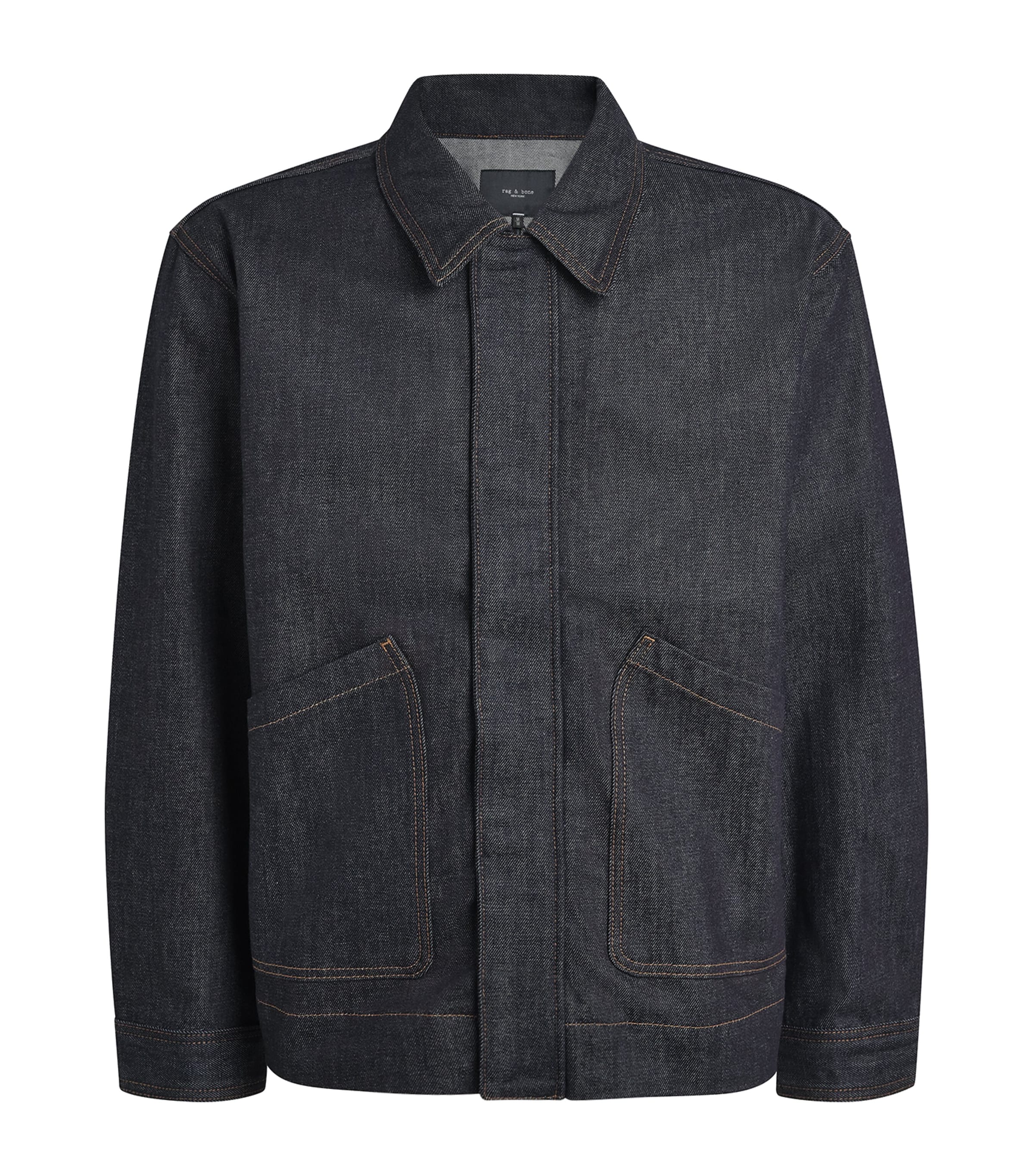 Patch-Pocket Denim Jacket RESINRINSE Image 1