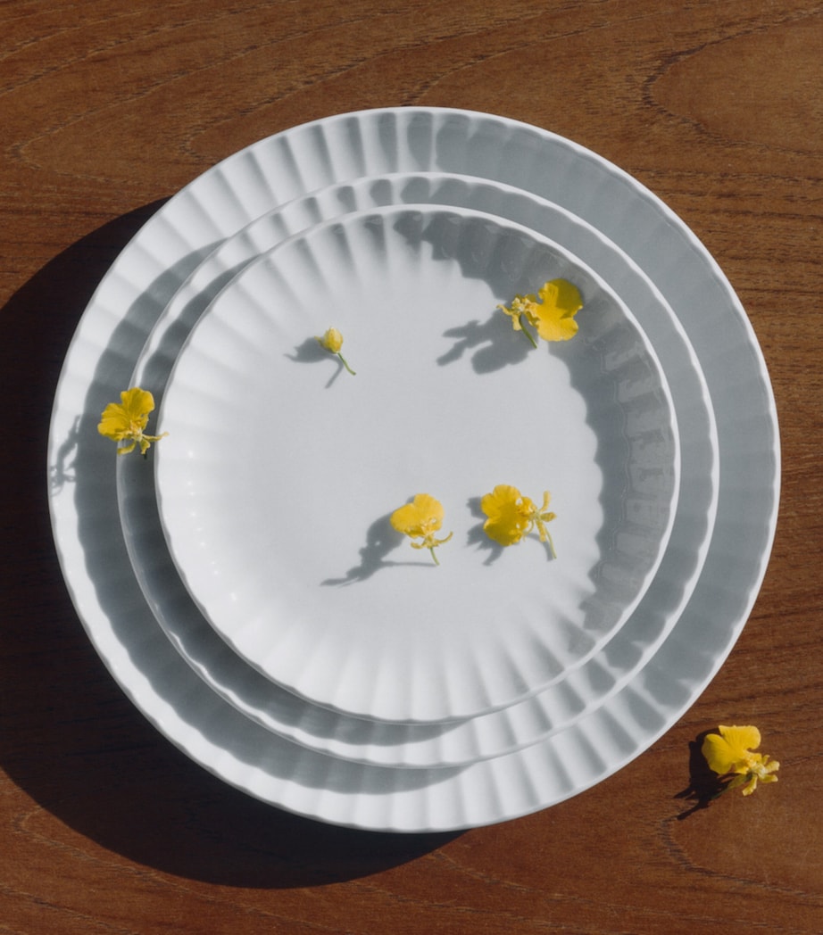 Georg Jensen Bernadotte Lunch Plate (22.5cm) White Image 3