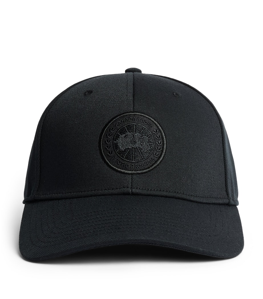 Canada Goose Logo Patch Cap Black Image 1