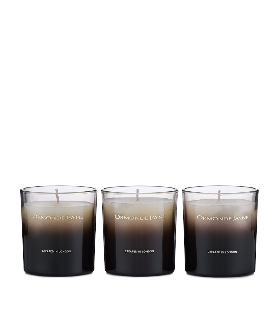 Amberesque Candle Gift Set (3 x 170g) BROWN Image 1
