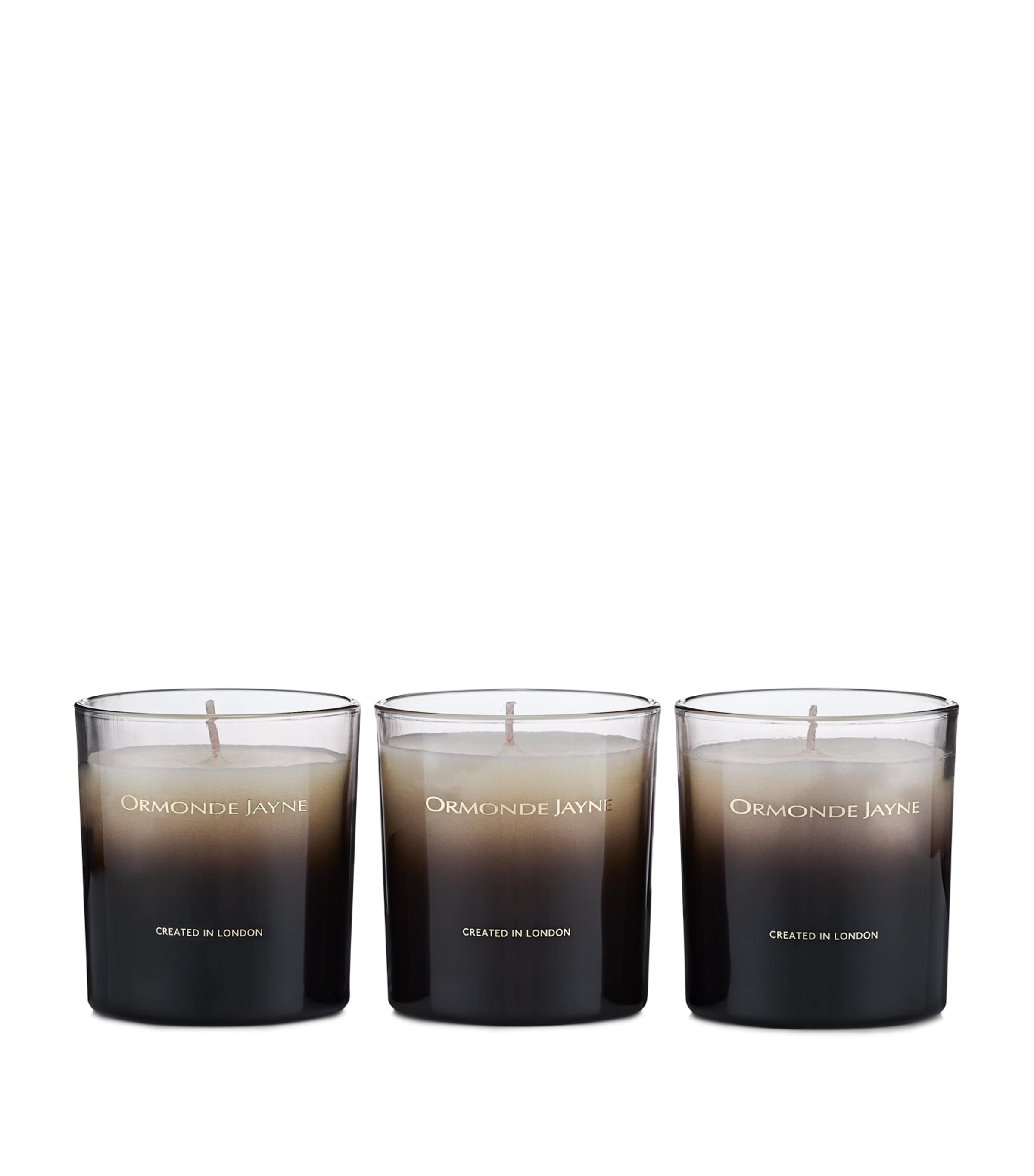 Ormonde Jayne Amberesque Candle Gift Set (3 x 170g) | Home New In | Home Accessories | Candles | Designers | Ormonde Jayne
