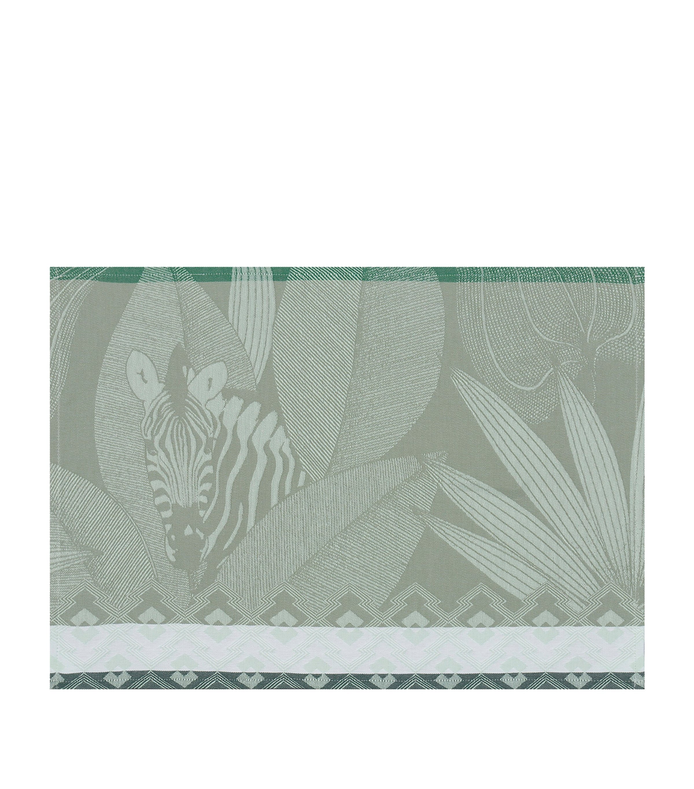 Le Jacquard Français Nature Sauvage Placemat In Green