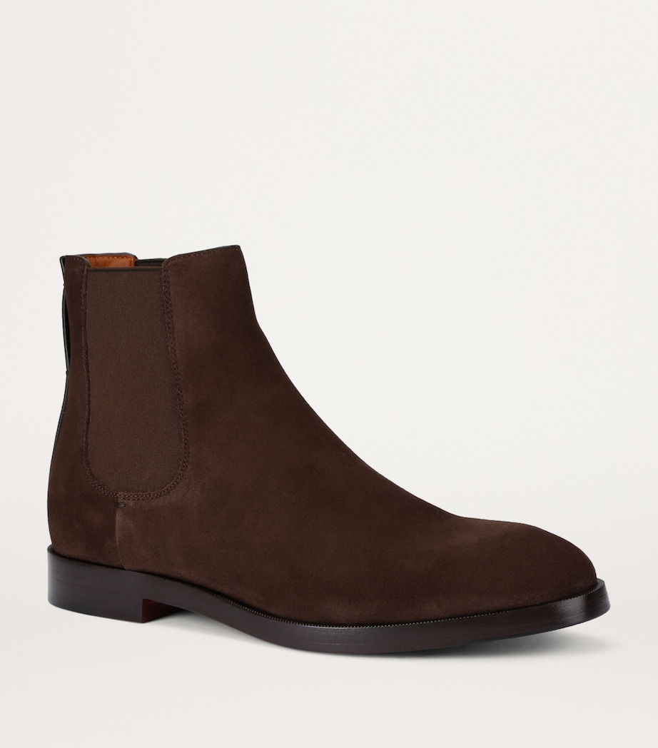 Suede Torino Chelsea Boots BROWN Image 3