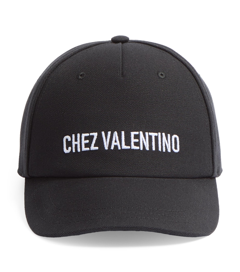Cotton Chez Valentino Baseball Cap 0NA Image 1