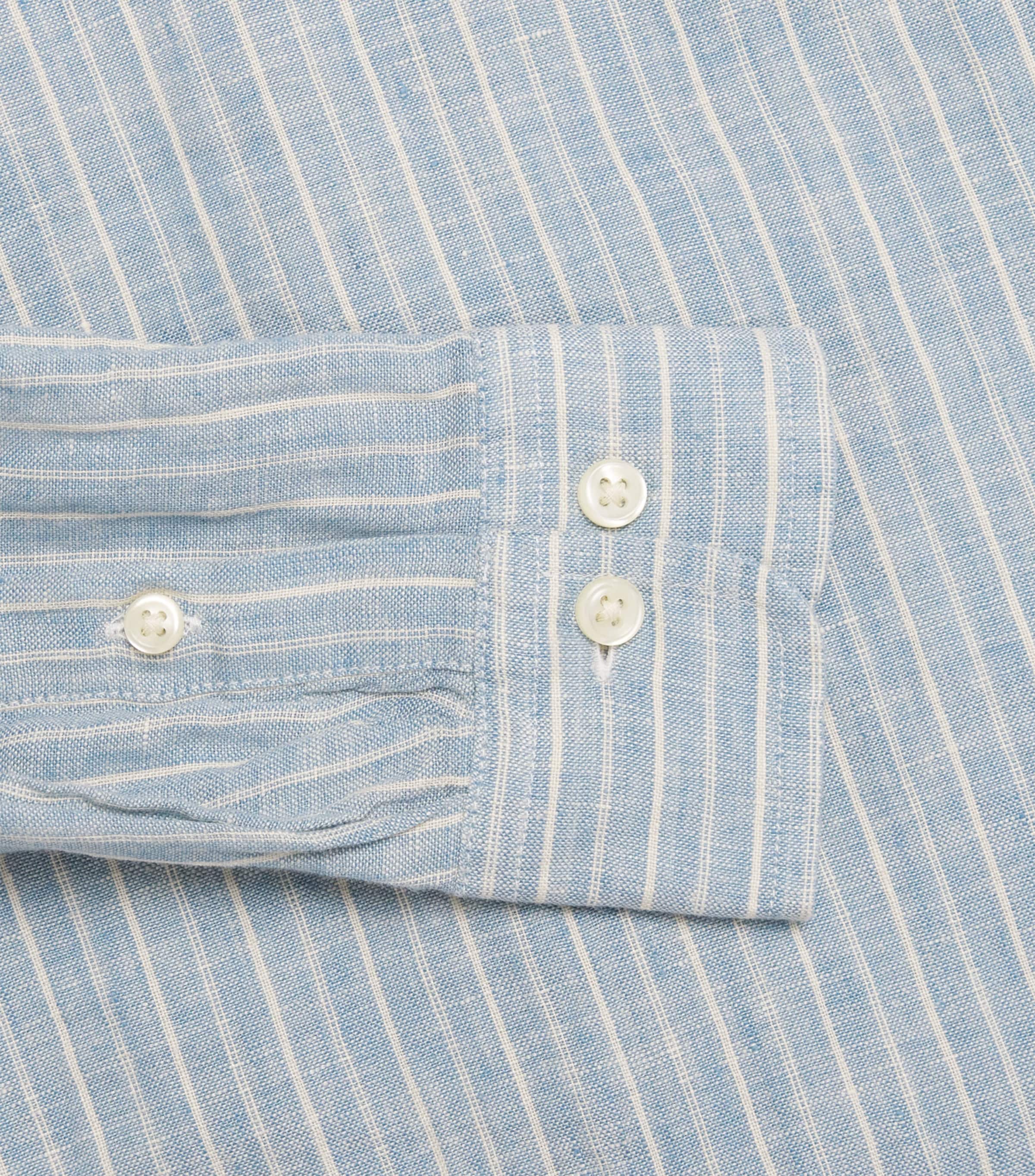 Ralph Lauren Kids Linen Stripe Shirt (6-14 Years) Image 3