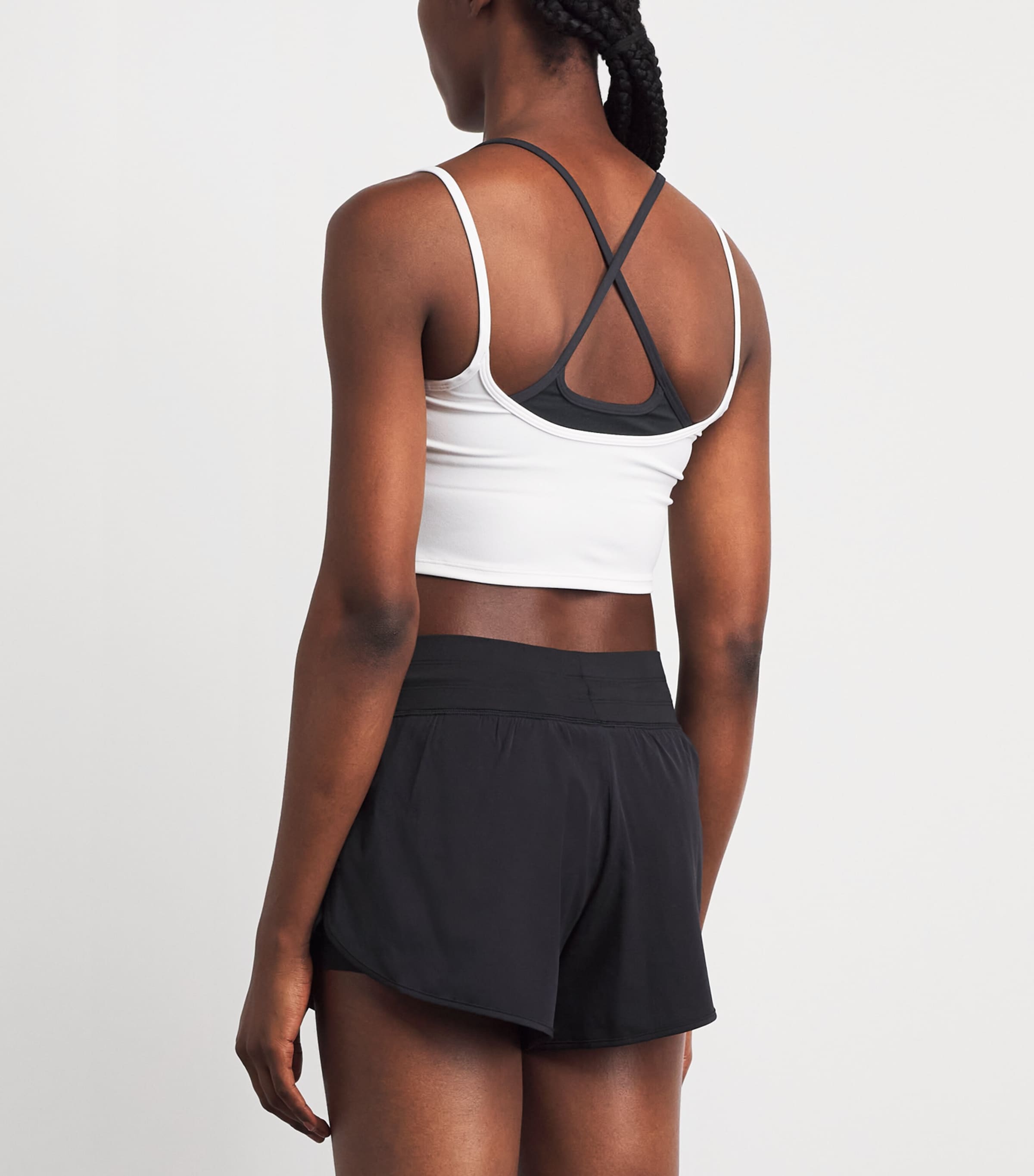 VUORI Womens Daily Layered Tank Top White Image 5
