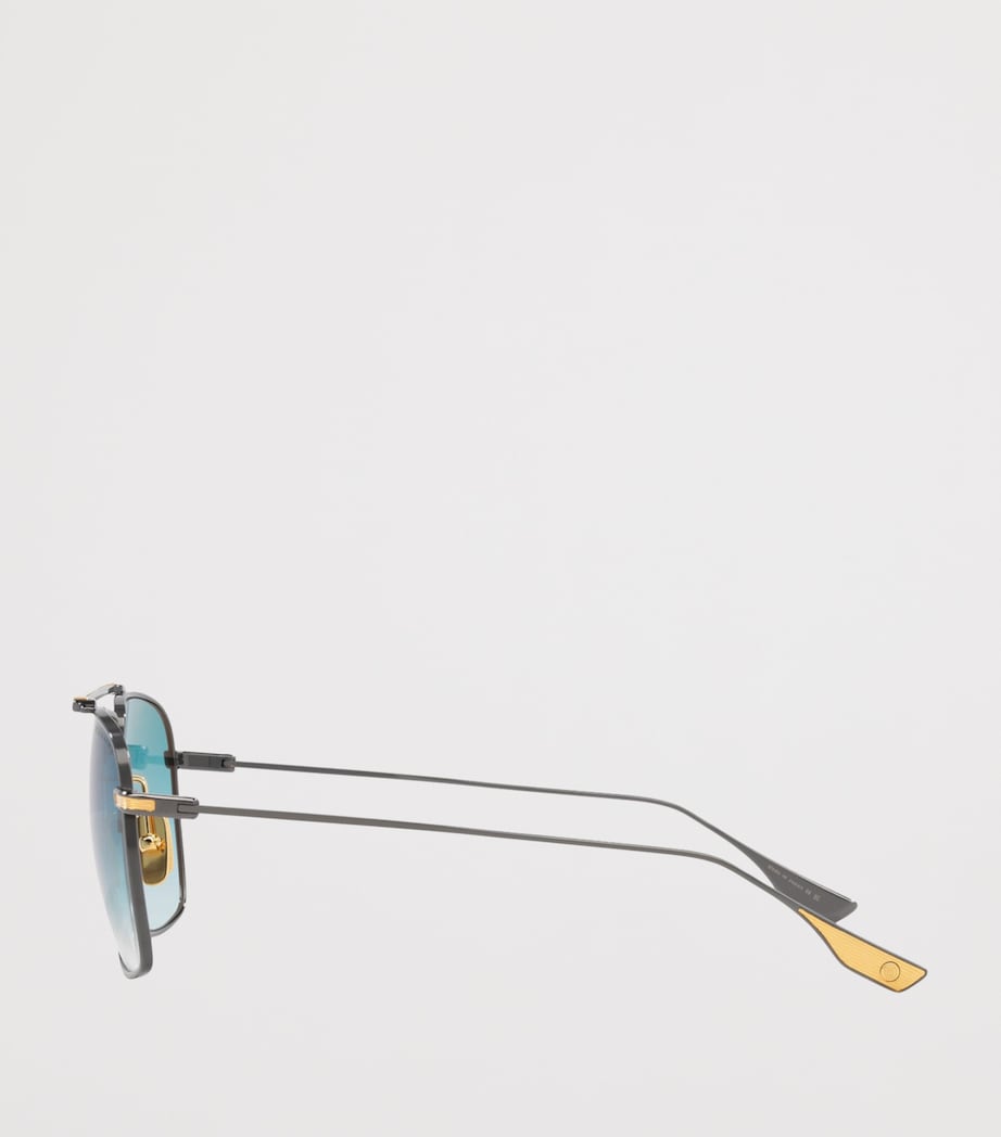DITA Metal Alkamx Aviator Sunglasses Black Image 3