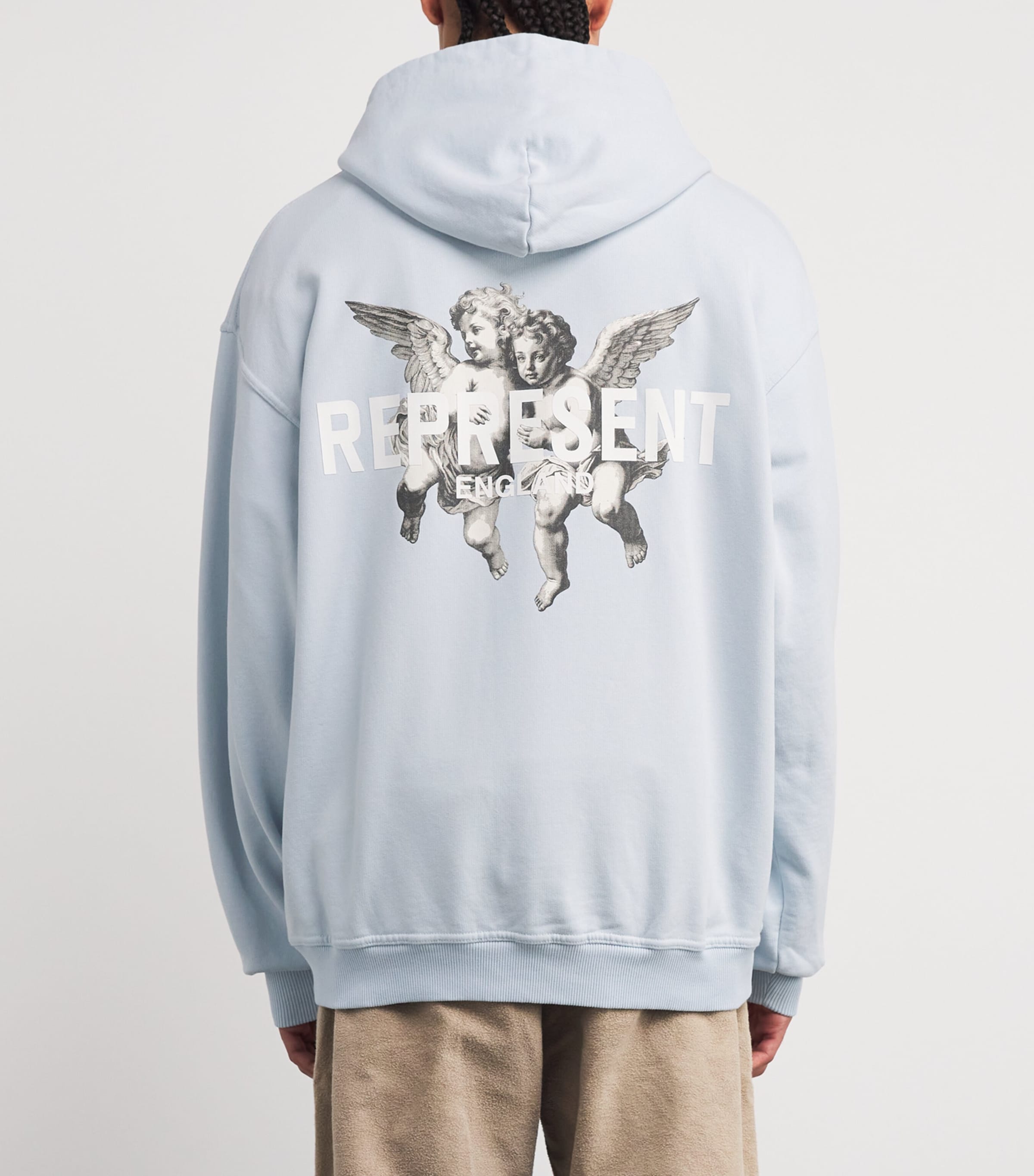 Cotton Legacy Cherub Hoodie CLOUD Image 4