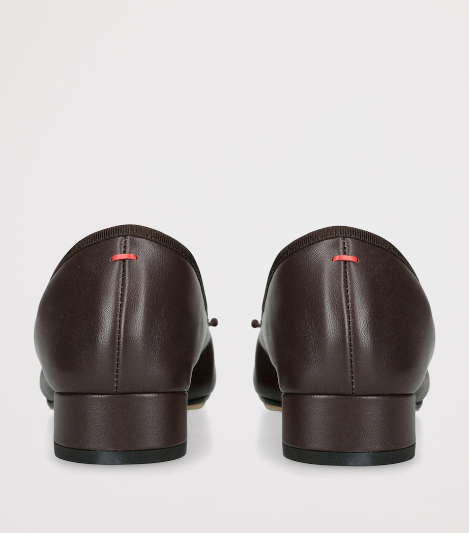 aeyde Leather Onda Pumps 25 Dark Brown Image 4