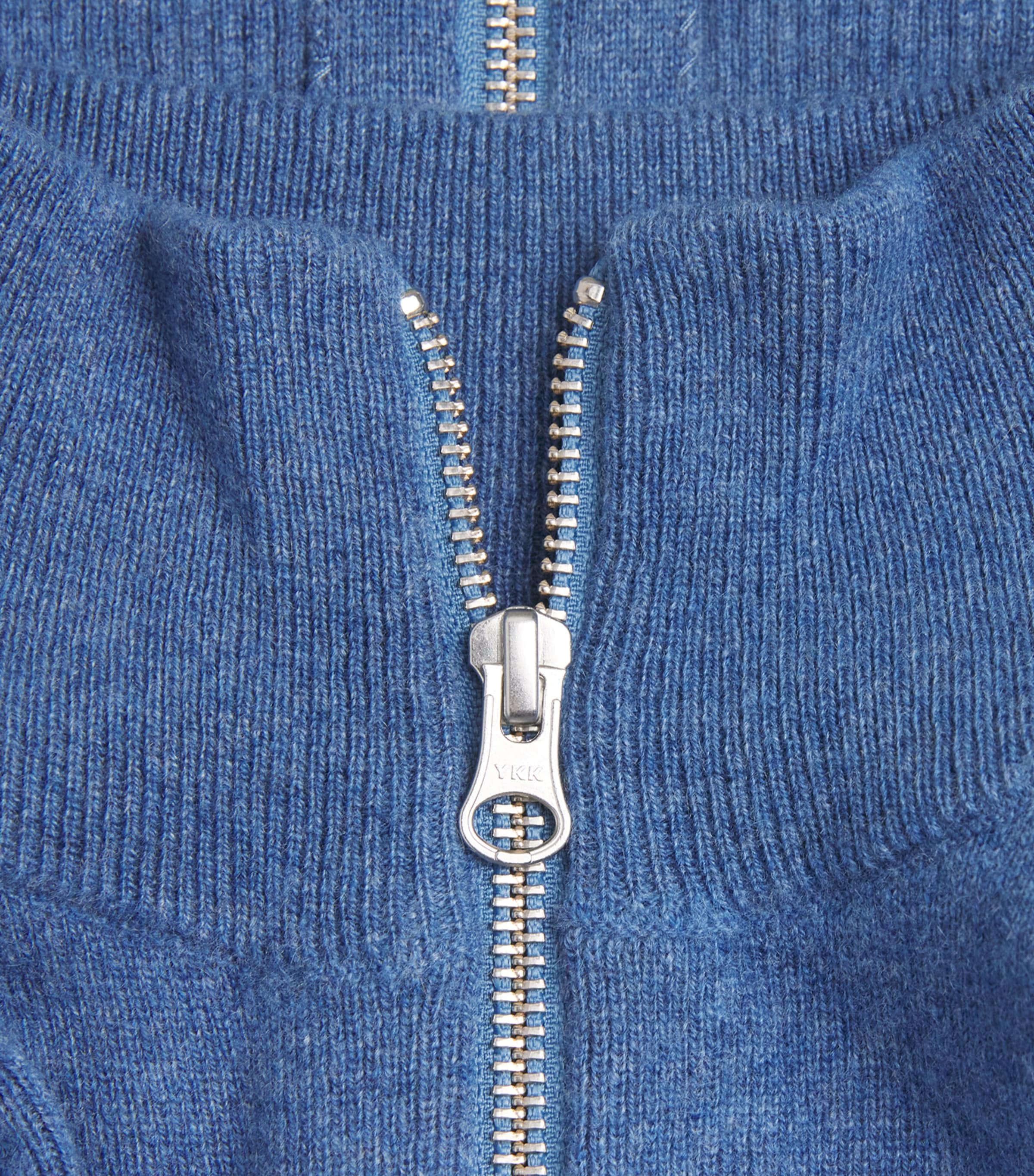 Merino Wool-Cashmere Uptown Dickey B1464 BLU COAST MLNG Image 6