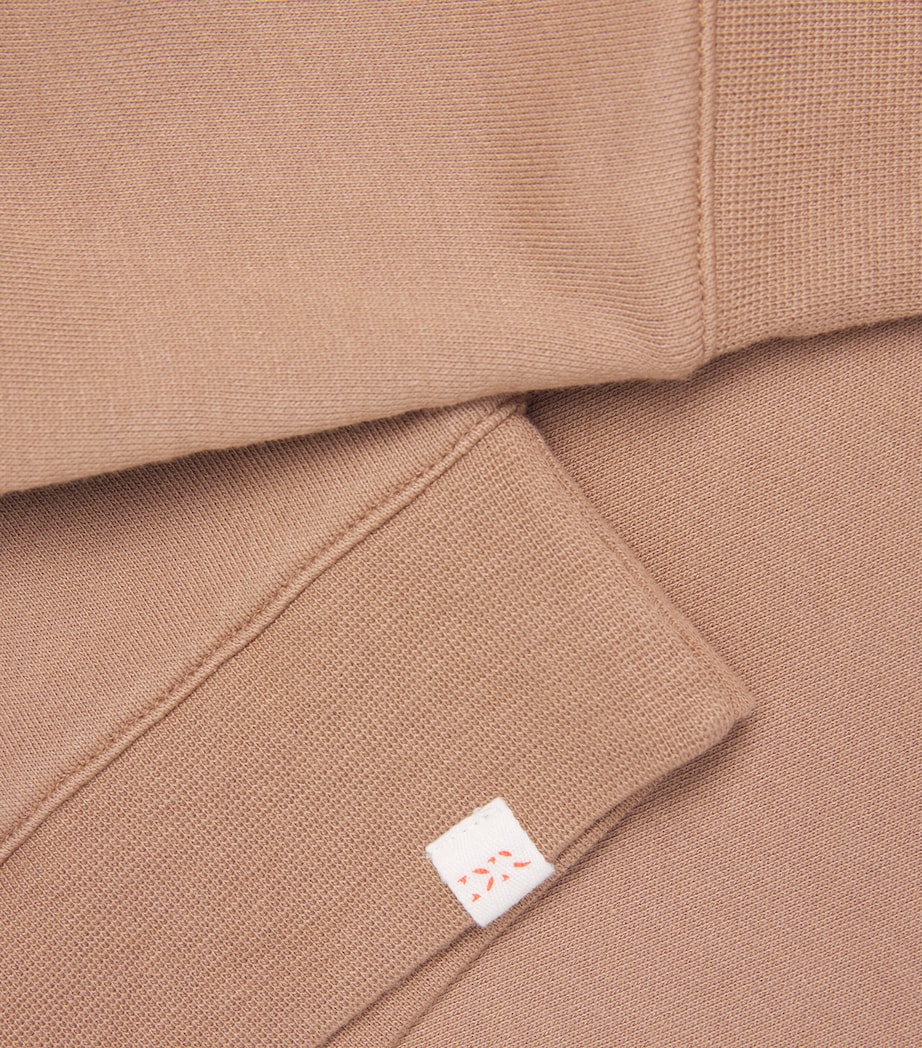 Cotton-Modal Quinn Sweatshirt 1 BROWN Image 5