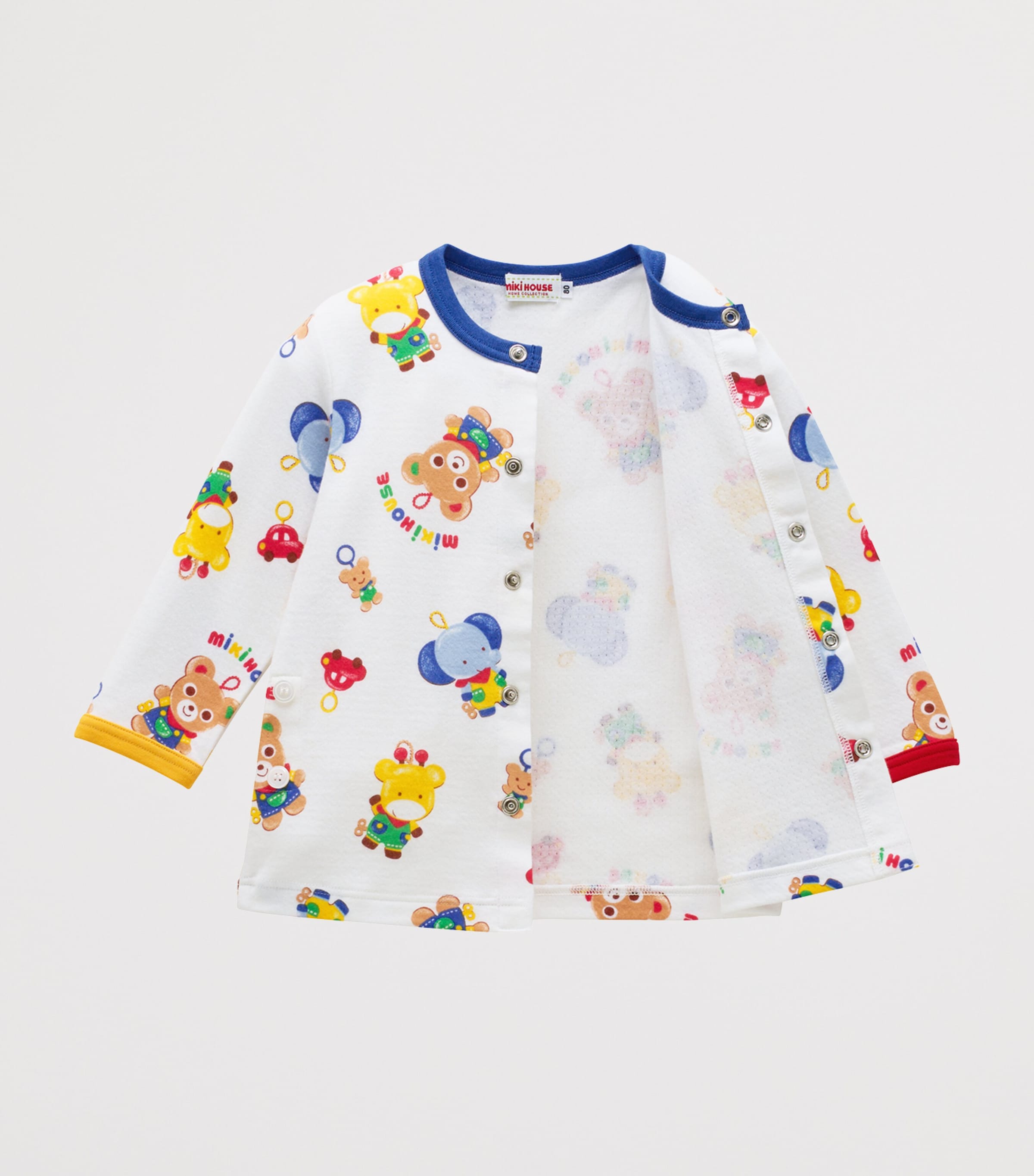 Miki House Cotton Printed Pyjama Set (2-7 Years) Image 3