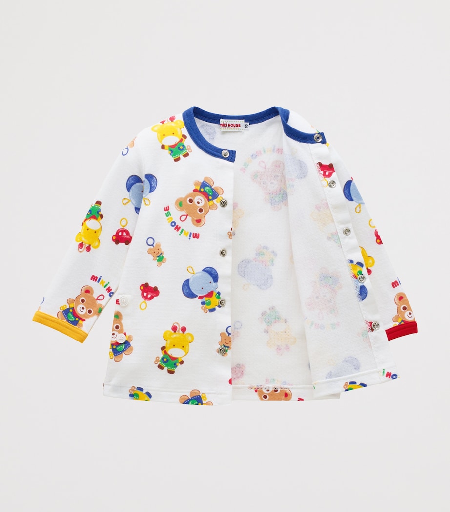 Miki House Cotton Printed Pyjama Set (2-7 Years) Image 3