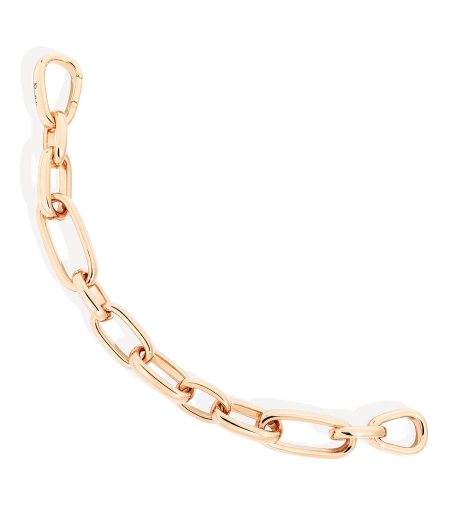 Pomellato Rose Gold Iconica Slim Chain Bracelet Image 2