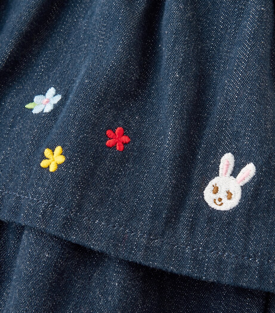 Miki House Dungaree Dress (6-24 Months) Image 3