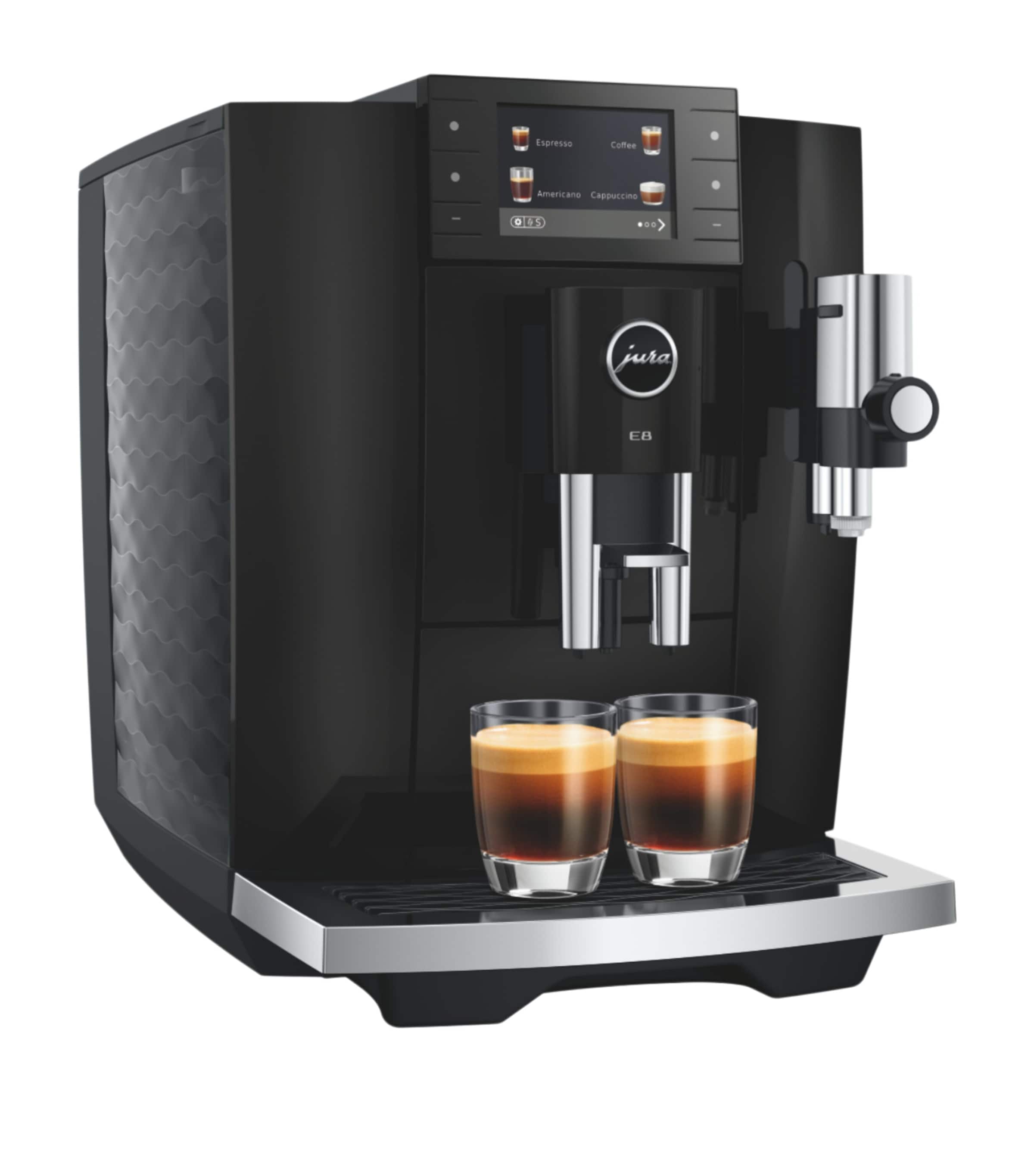 Jura E8 Coffee Machine Black Image 3