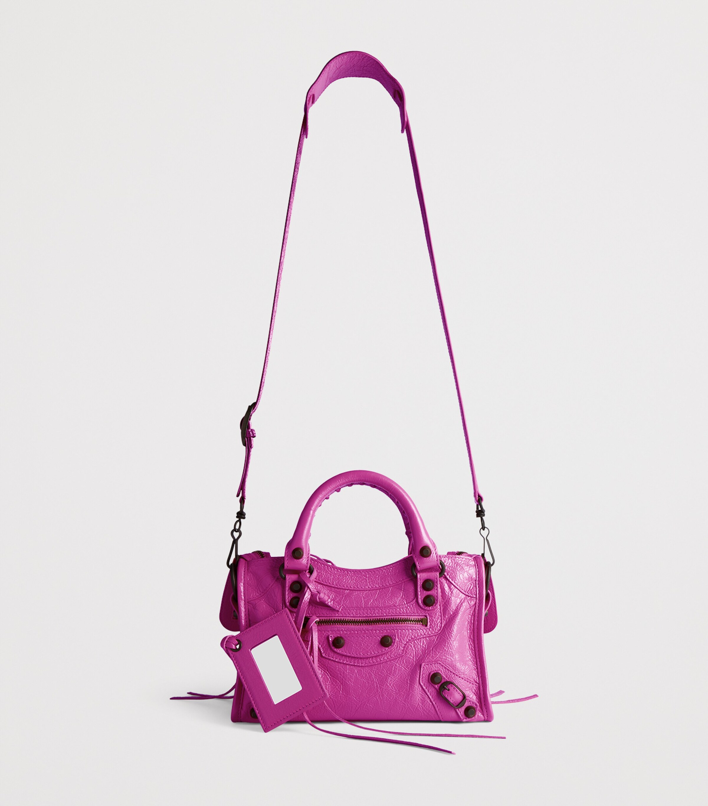 Balenciaga Mini Leather Le City Top-Handle Bag Image 2