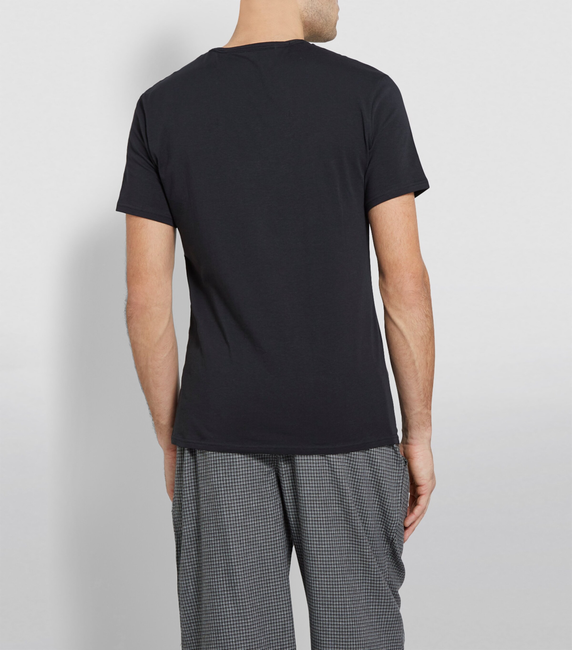 Calvin Klein Mens Modern Cotton T-Shirts (Pack of 2) Black Image 7