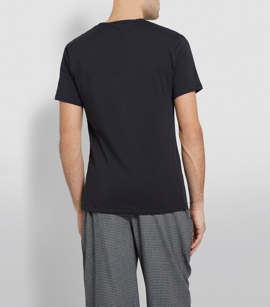 Calvin Klein Mens Modern Cotton T-Shirts (Pack of 2) Black Image 7