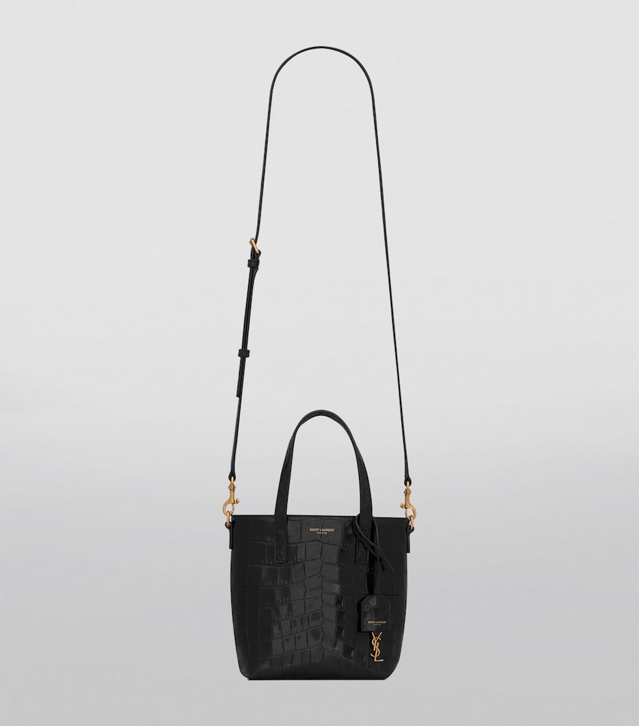 Mini Toy Croc-Embossed Tote Bag 1000 Image 3
