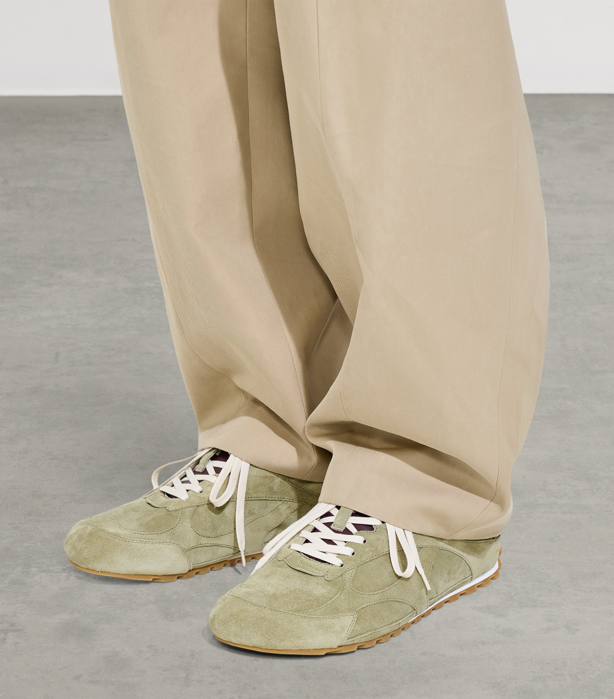 Bottega Veneta Suede Orbit Flash Sneakers Image 2