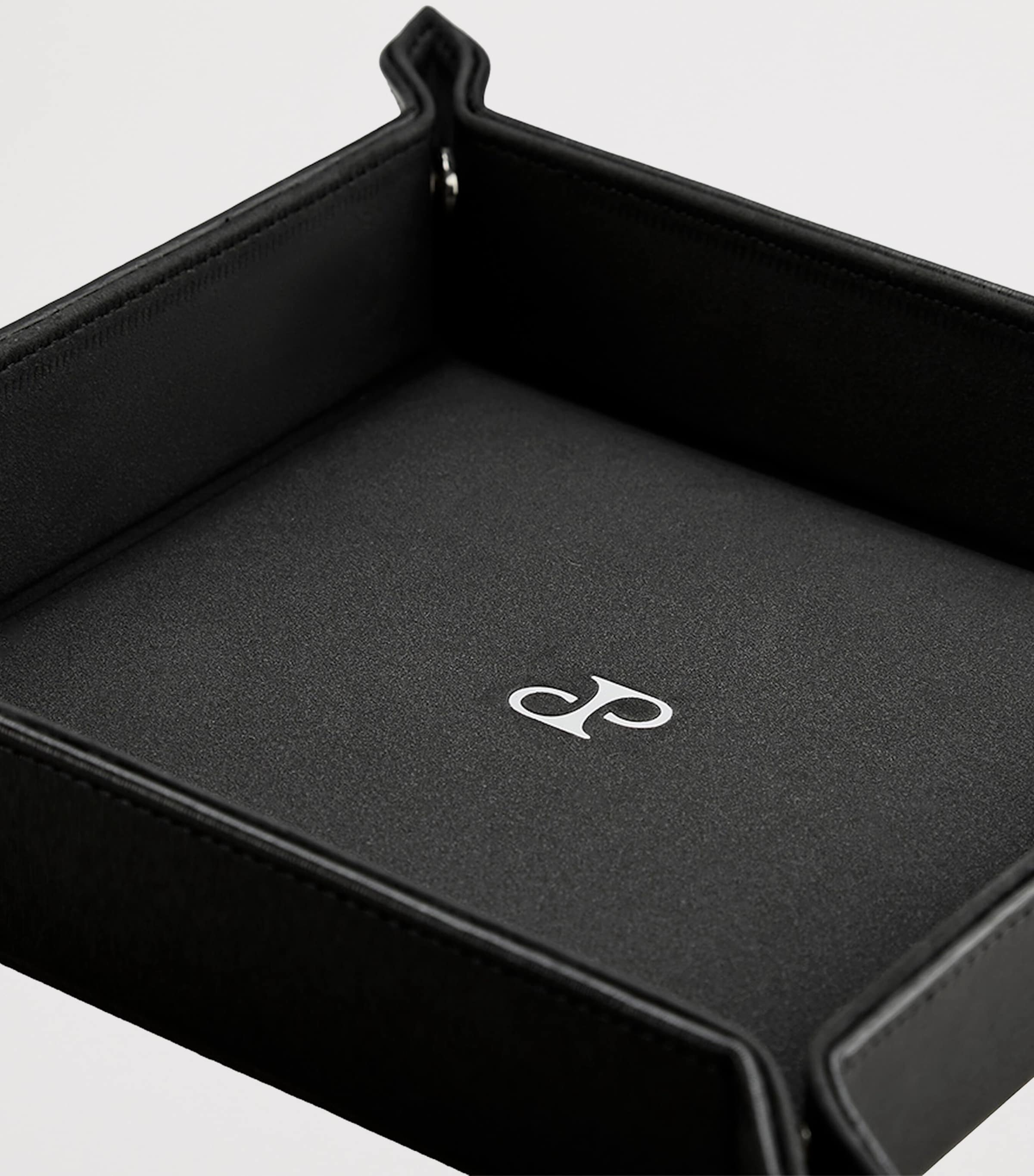 Vegan Leather Philipp Valet Tray BLACK Image 3