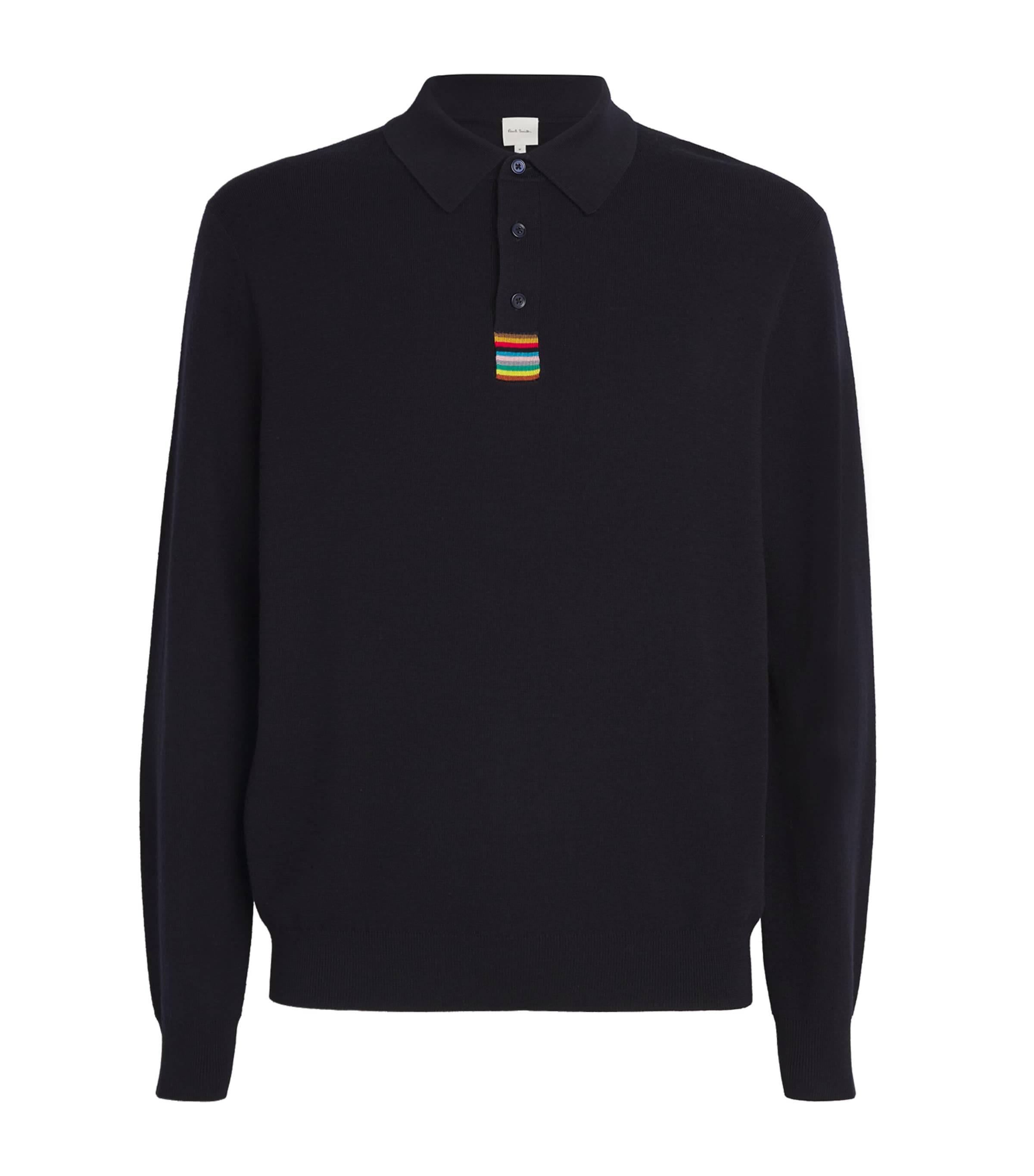 Shop Paul Smith Cotton Polo Shirt In Navy