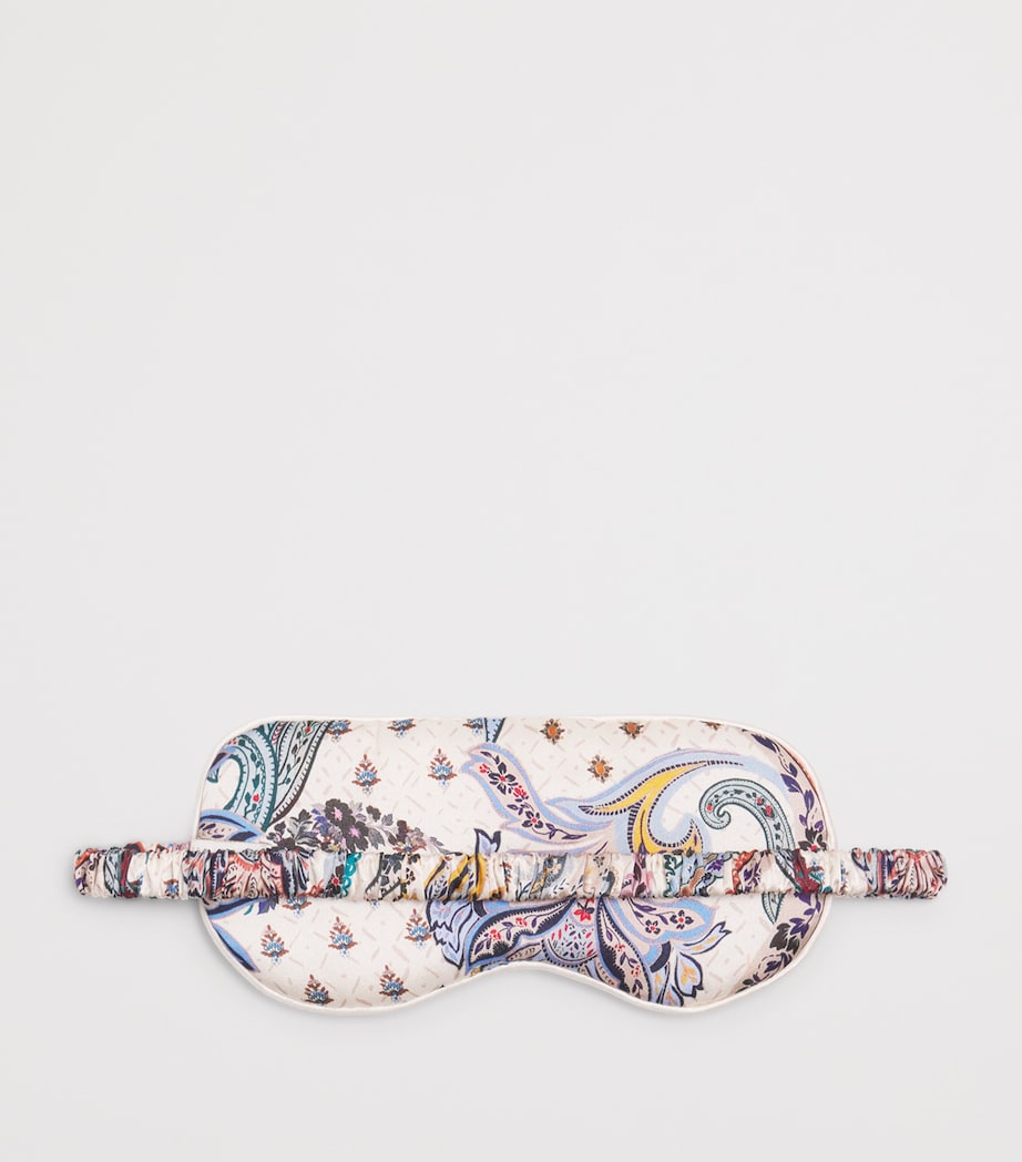 Silk Paisley Sleep Mask MULTI Image 3