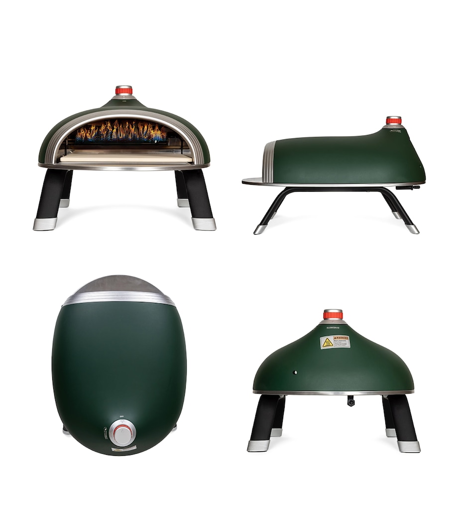Portable Gas Diavolo Pizza Oven GREEN Image 5