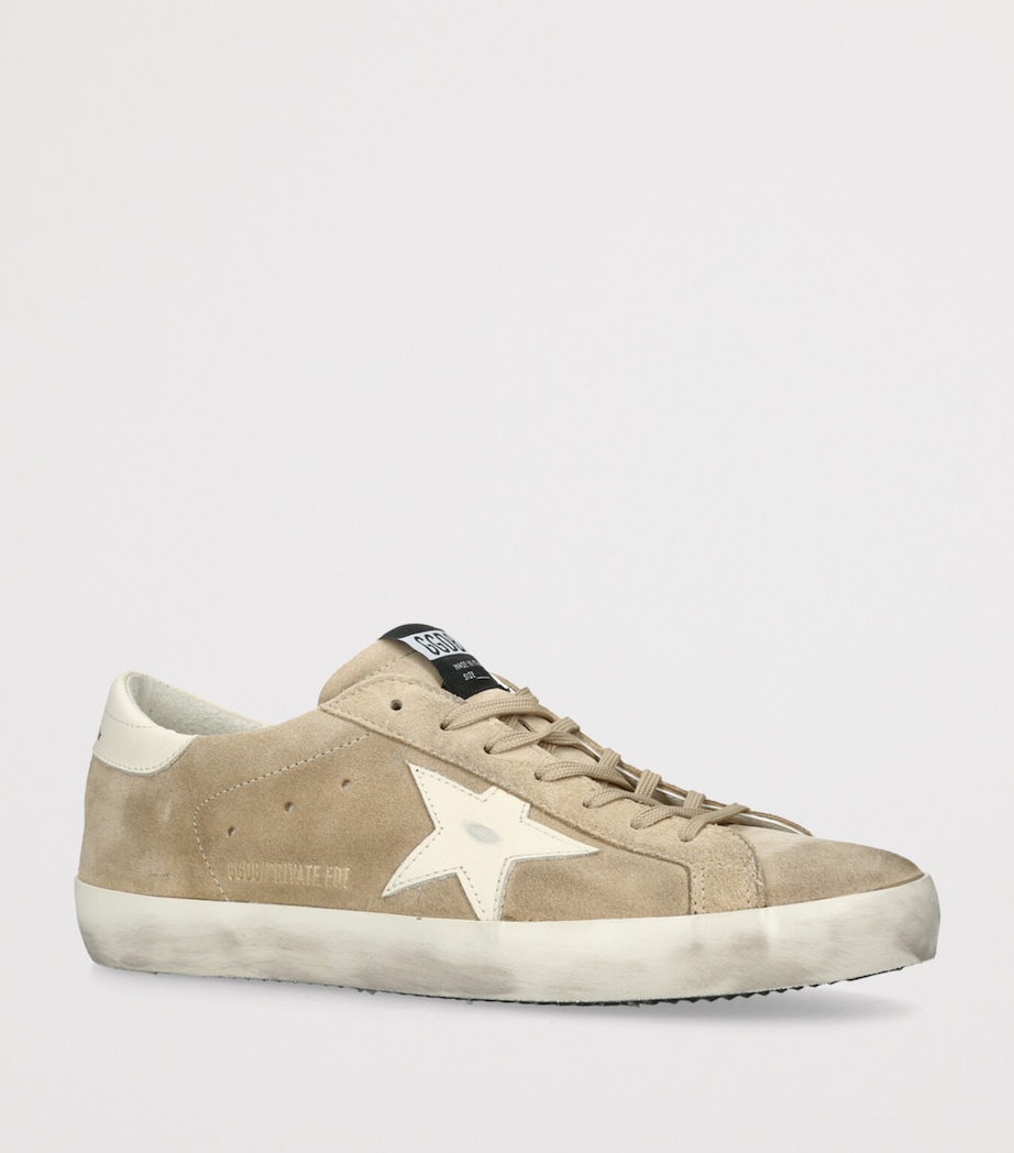 Golden Goose Suede Super-Star Sneakers Beige Image 3