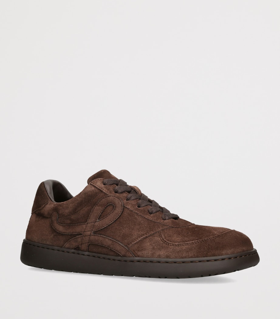 LOEWE Suede Jambo Sneakers Dark Brown Image 3