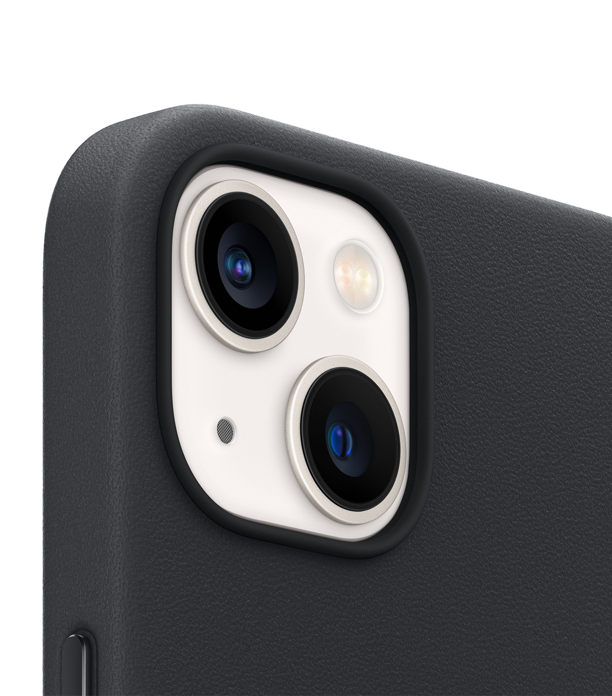 Leather iPhone 13 MagSafe Case MIDNIGHT Image 3