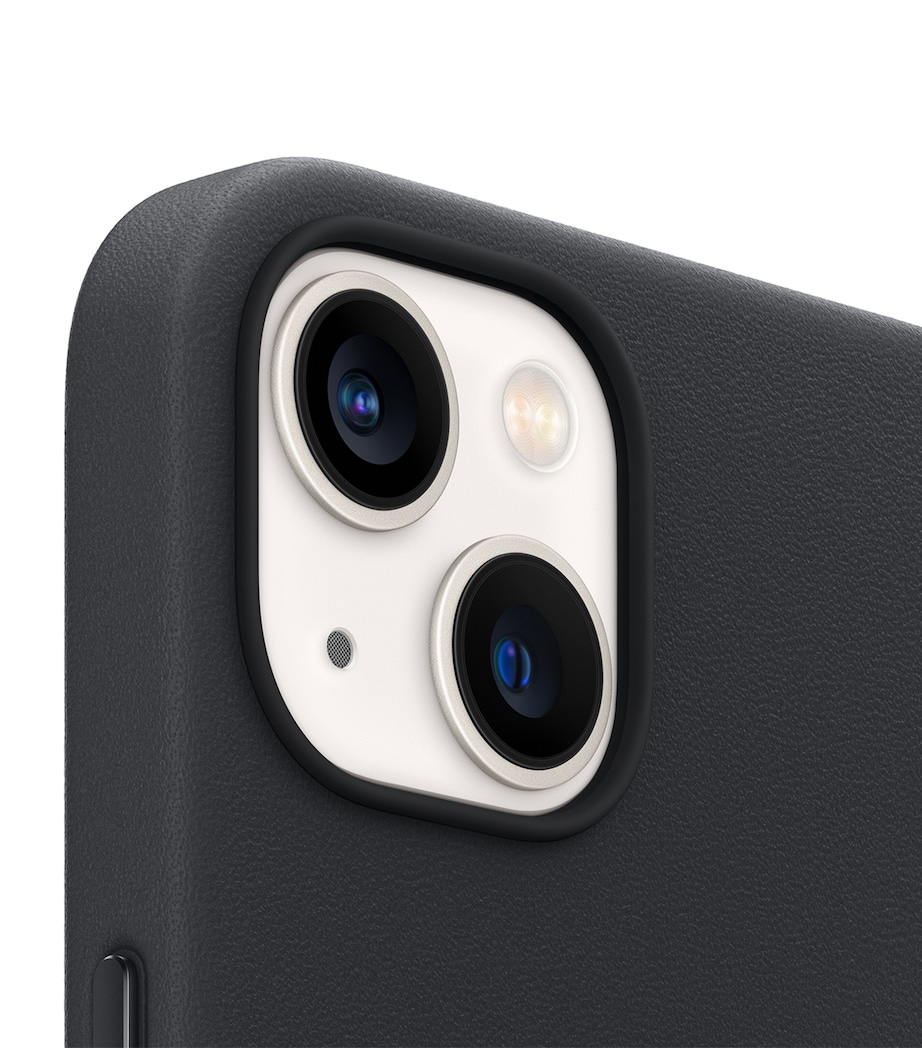 Leather iPhone 13 MagSafe Case MIDNIGHT Image 3