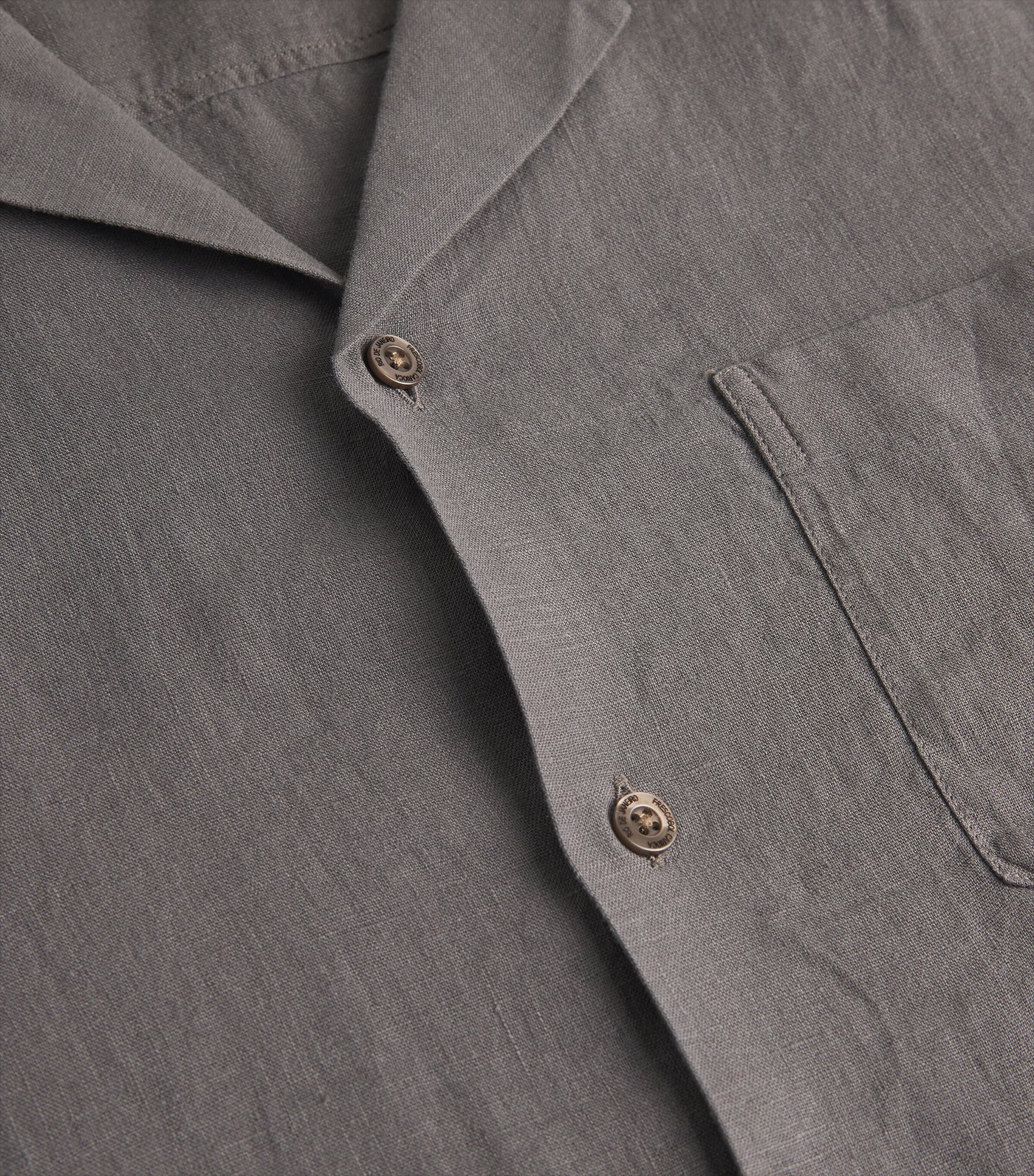 Linen Angelo Shirt 905-CEDAR GREY Image 5