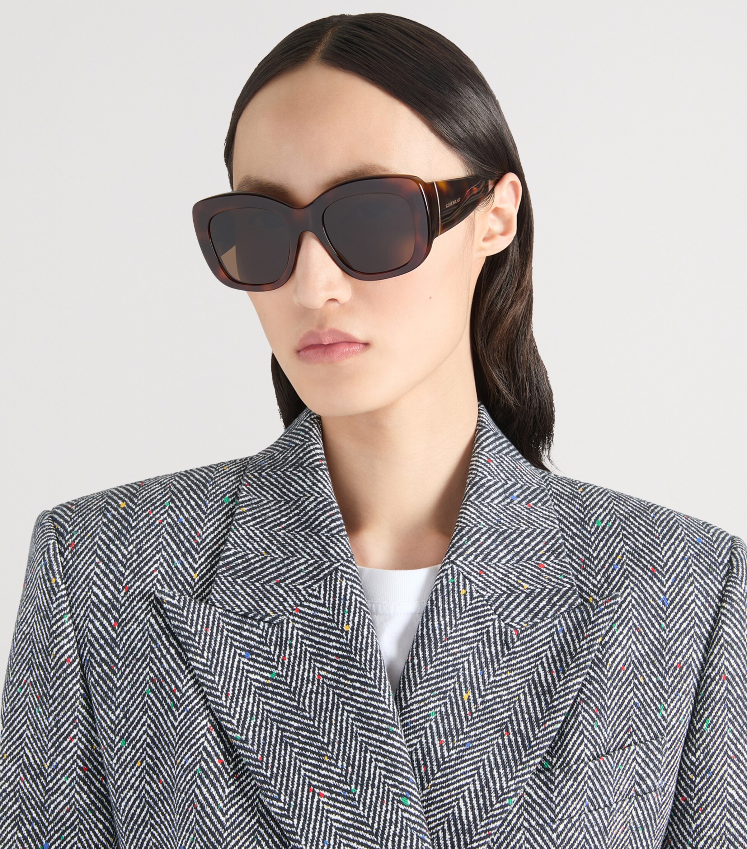 Acetate Bold Sunglasses HAVANNA Image 2