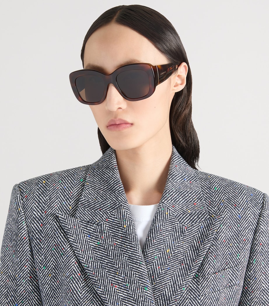 Acetate Bold Sunglasses HAVANNA Image 2