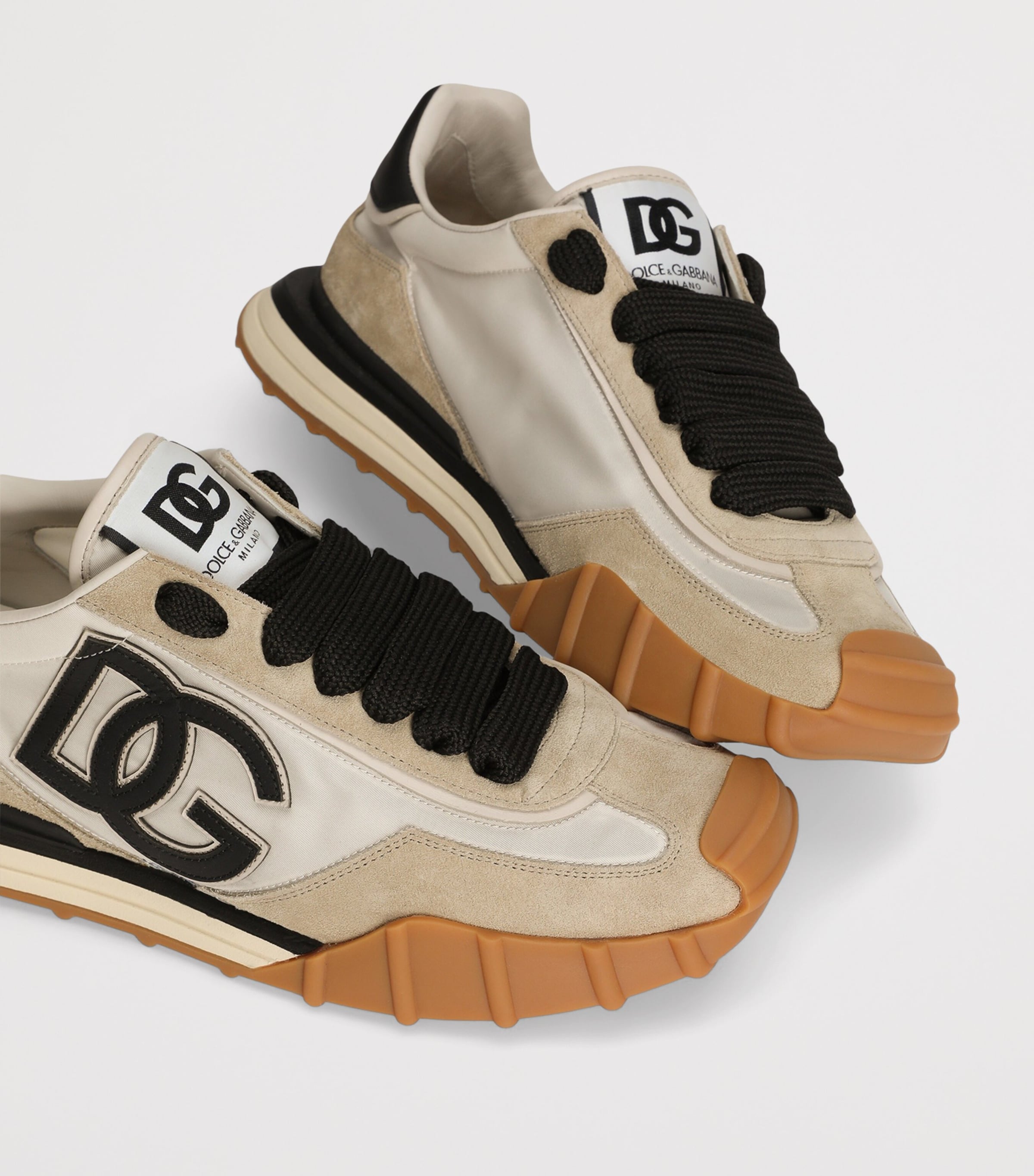 Dolce&Gabbana DG Athletic Sneakers Ivory/black Image 4
