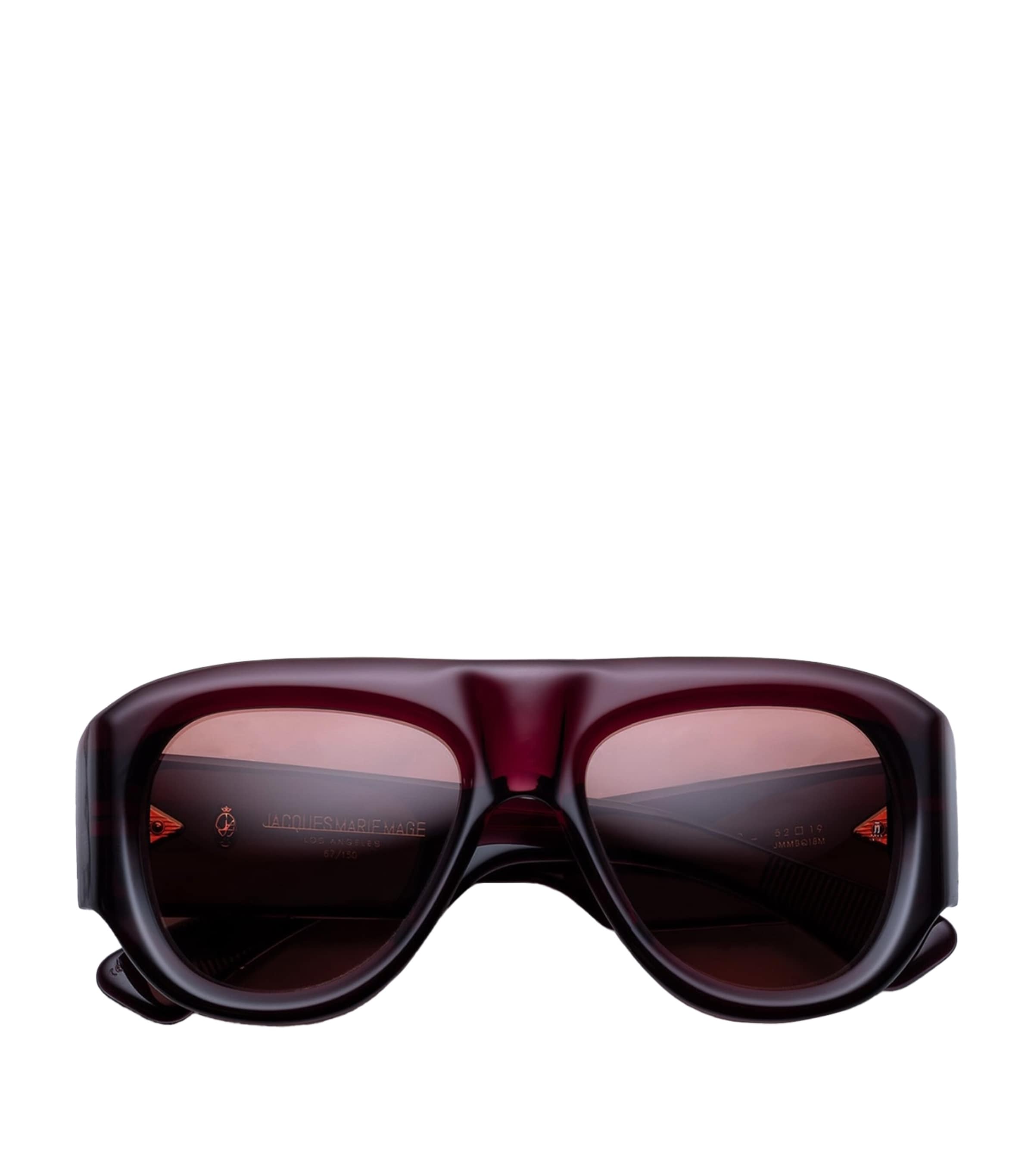 Jacques Marie Mage Acetate Bel-air Sunglasses In Brown