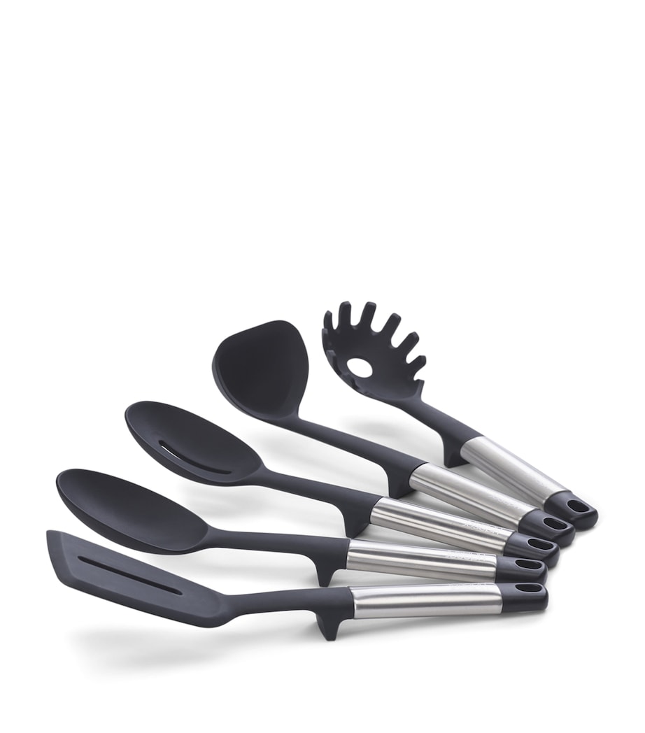Elevate Carousel 5-Piece Utensil Set STAINLESS STEEL Image 3