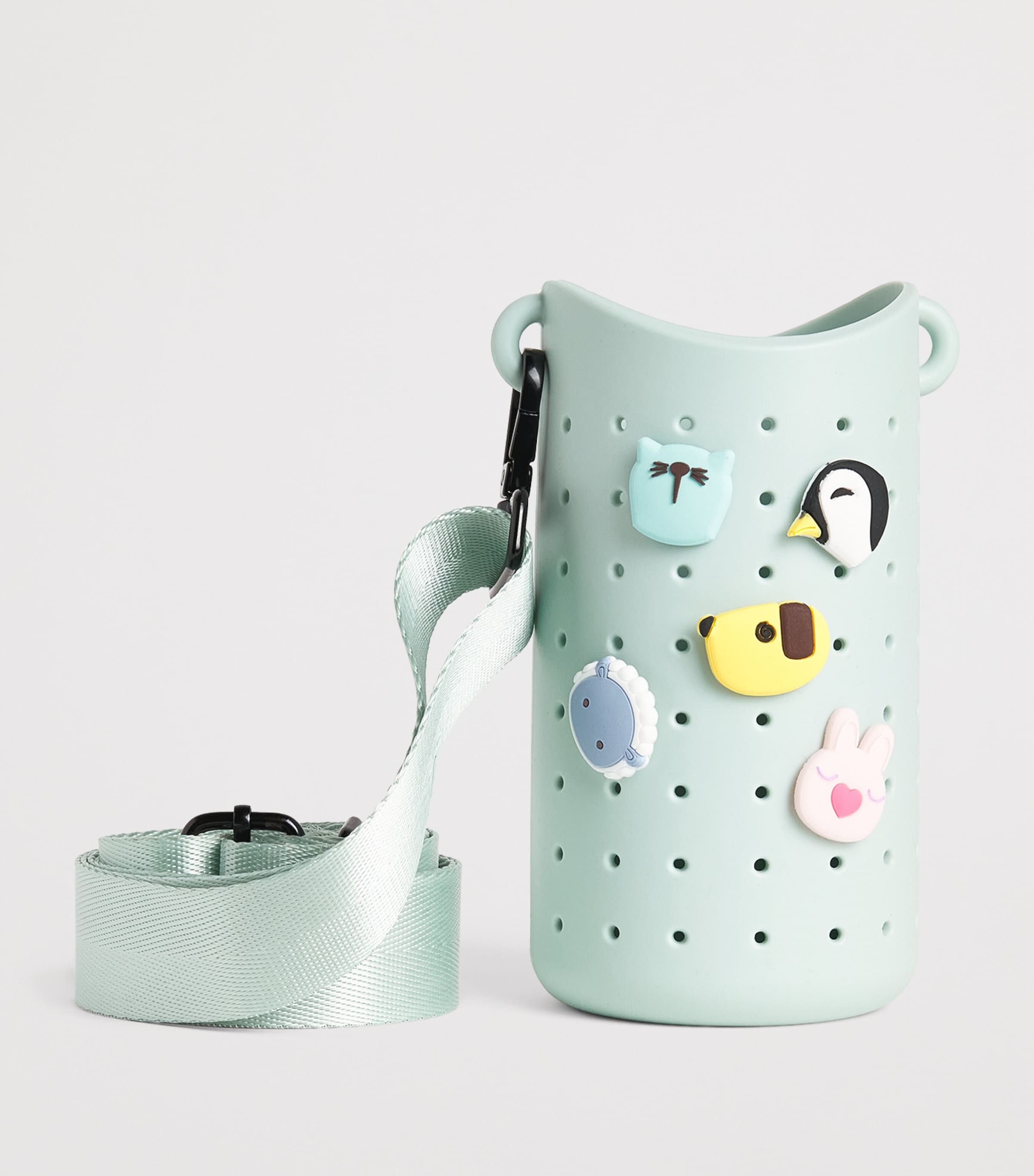 ASOBU Bestie Water Bottle Sling Green Image 2