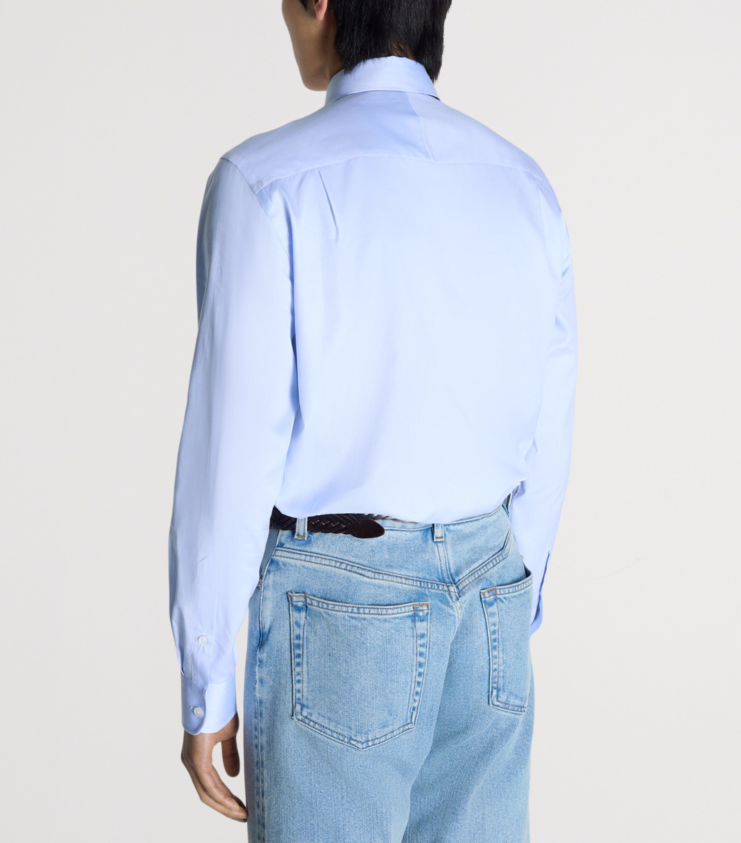 Dunhill Mens Giza Cotton Formal Shirt Image 4