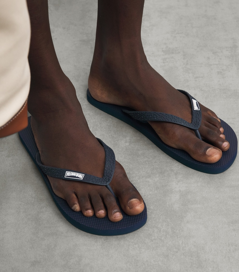 Vilebrequin Turtle Flip Flops Topaze Bleue Image 4