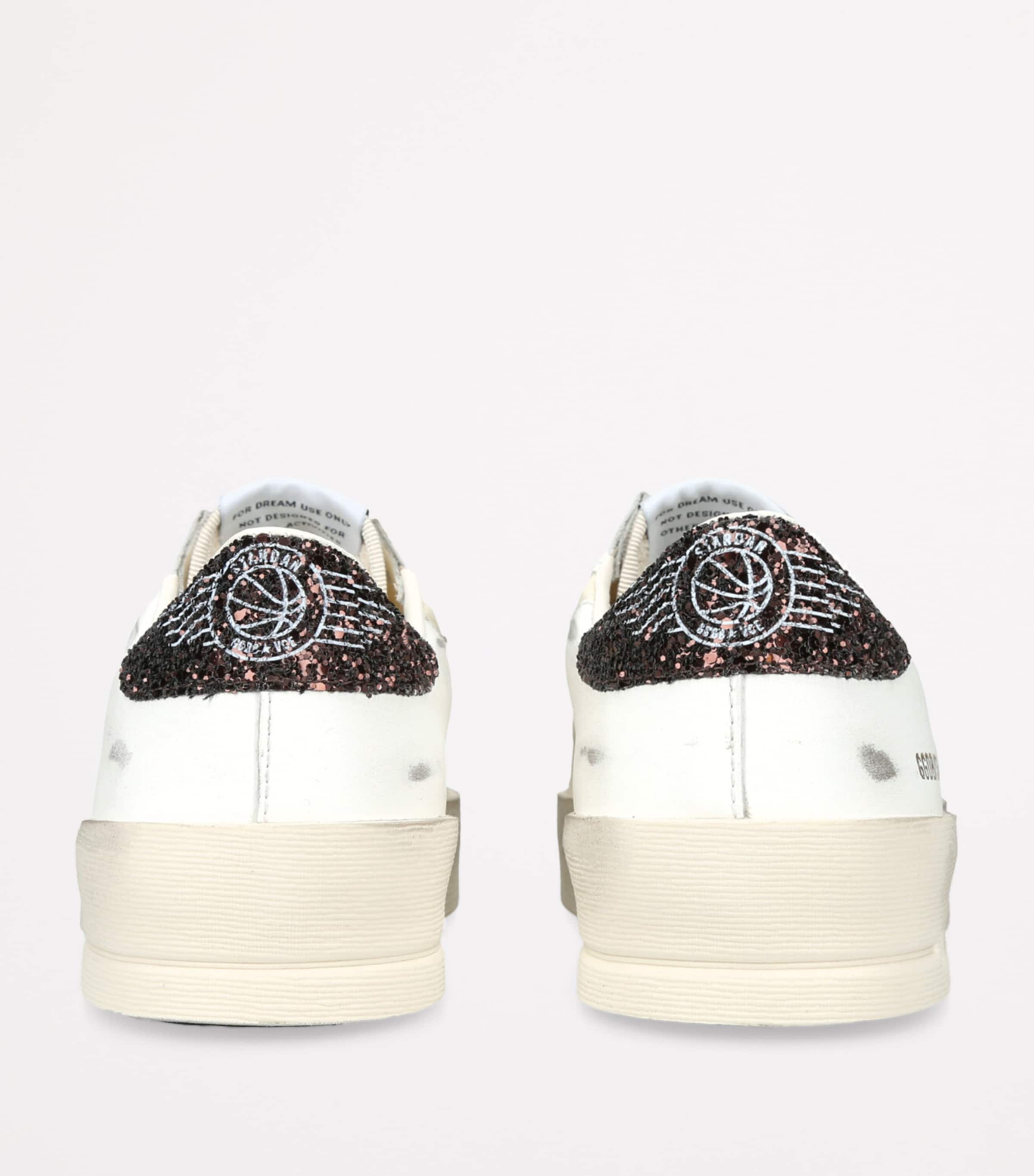 Golden Goose Leather Stardan Sneakers White/oth Image 2