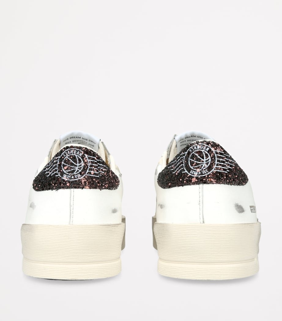 Golden Goose Leather Stardan Sneakers White/oth Image 2